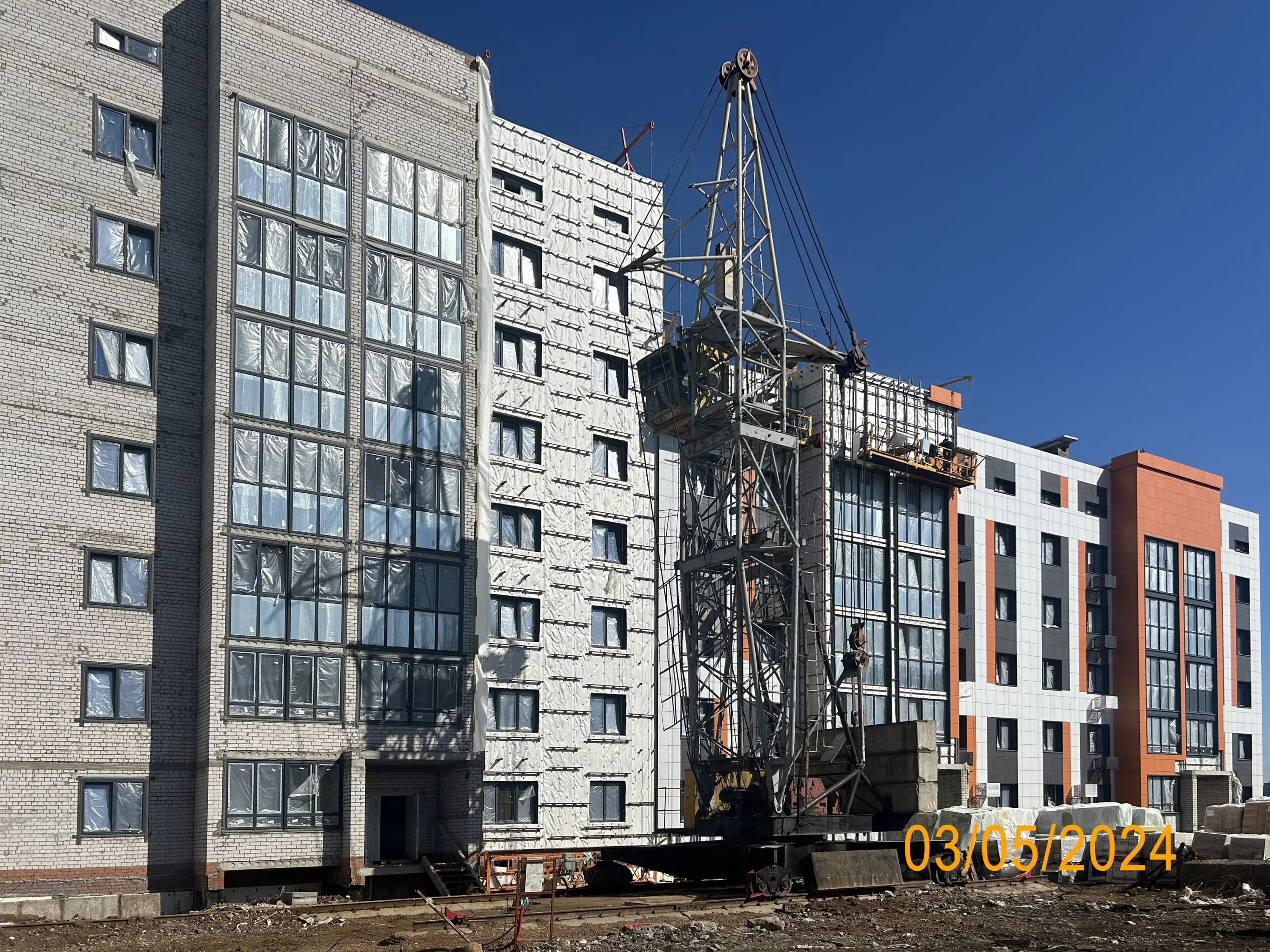 ЖК Каскад ход строительства