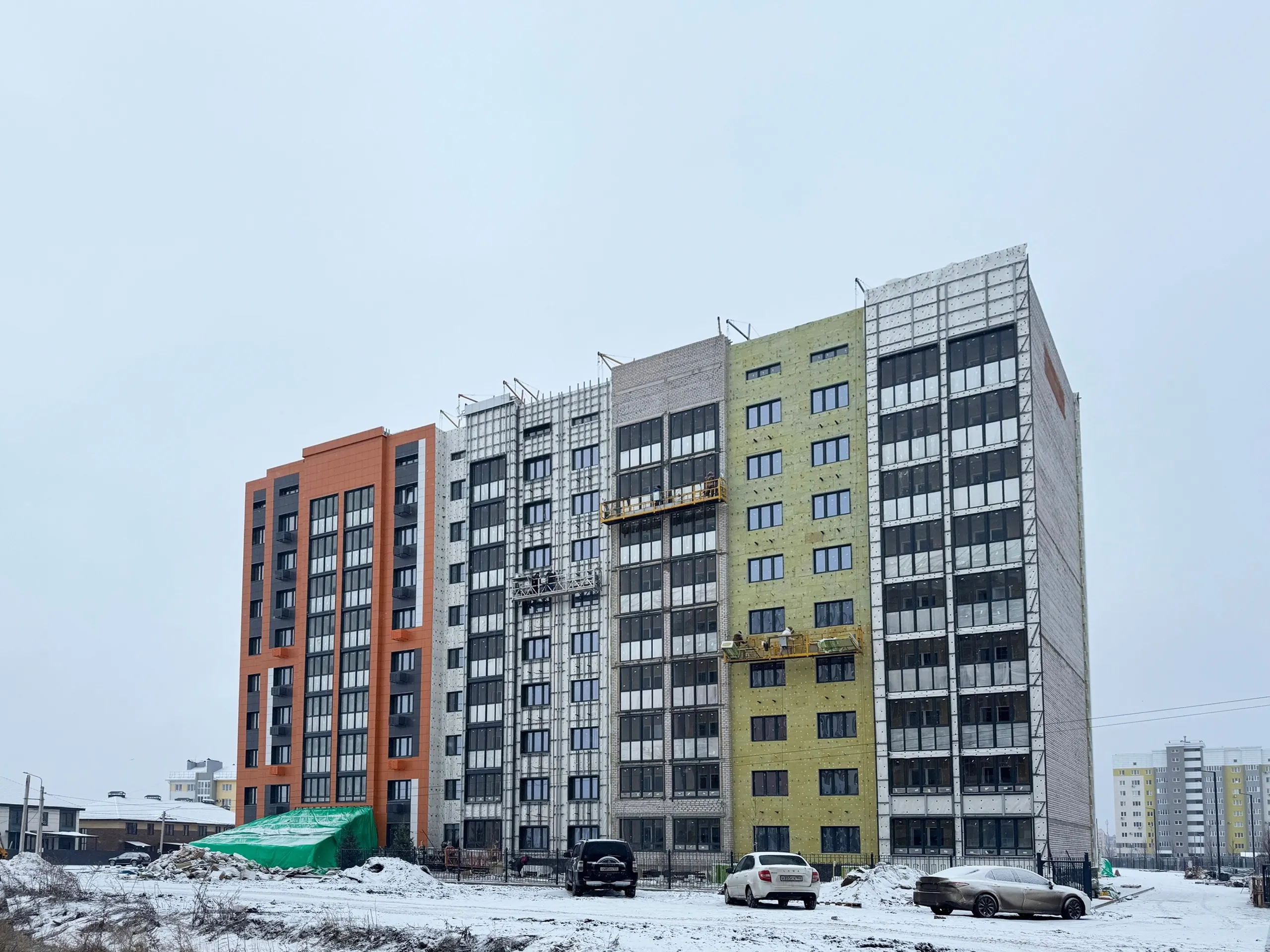 ЖК Каскад ход строительства