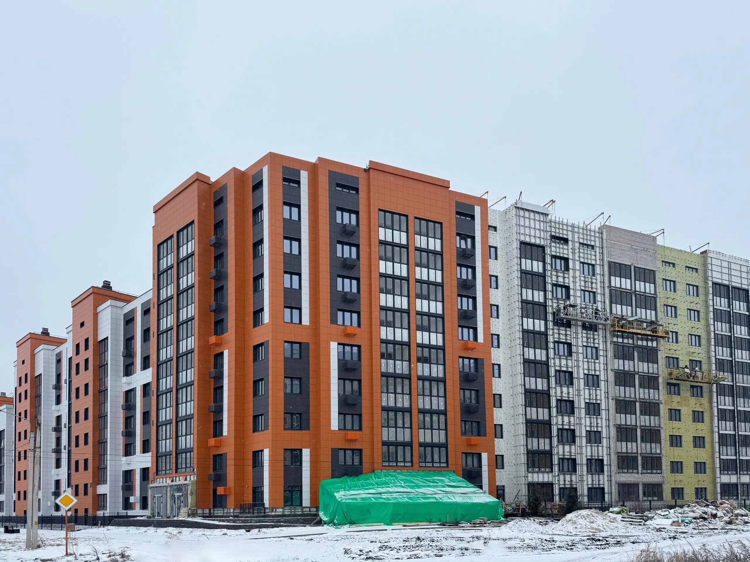 ЖК Каскад ход строительства