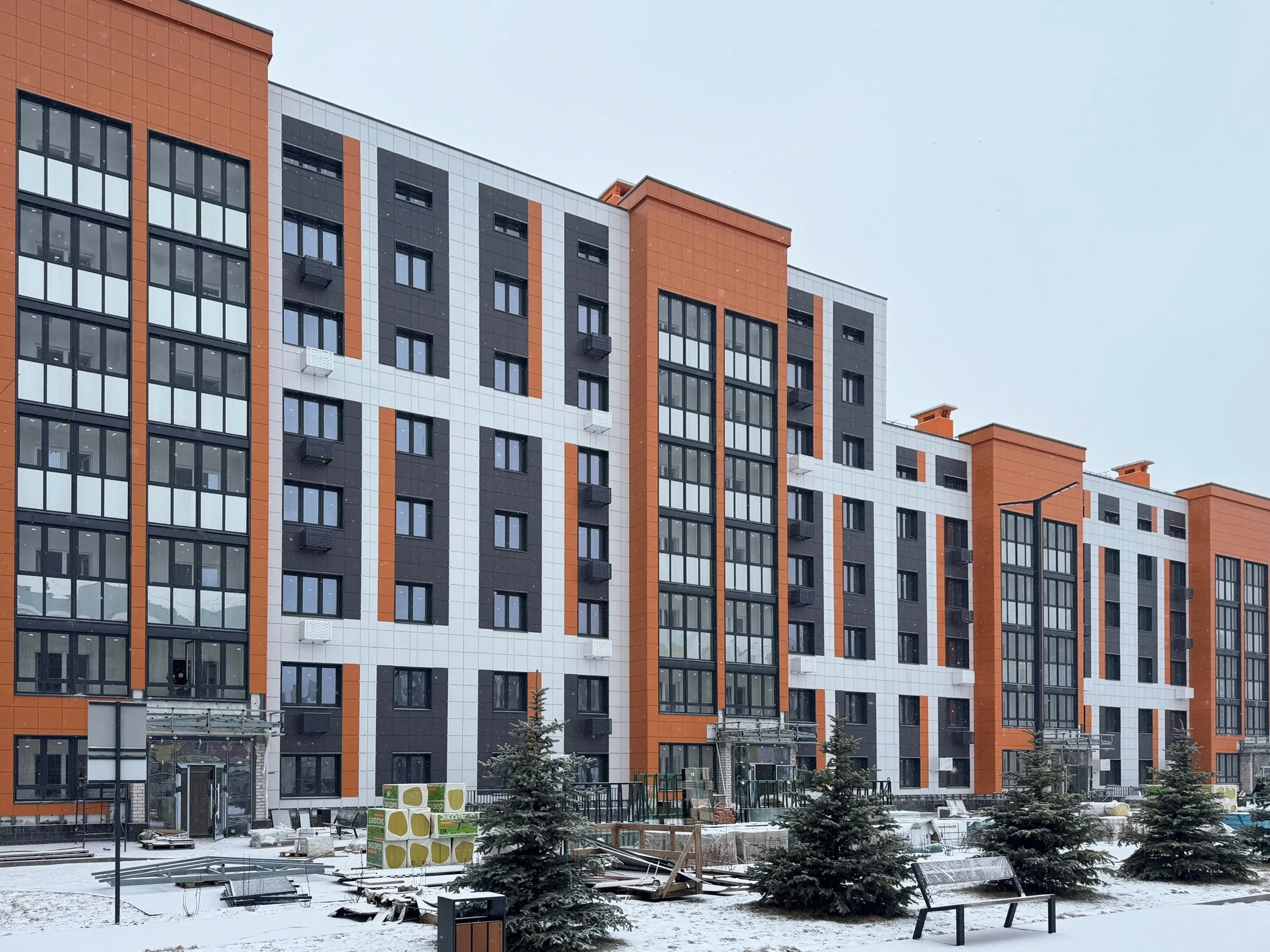 ЖК Каскад ход строительства