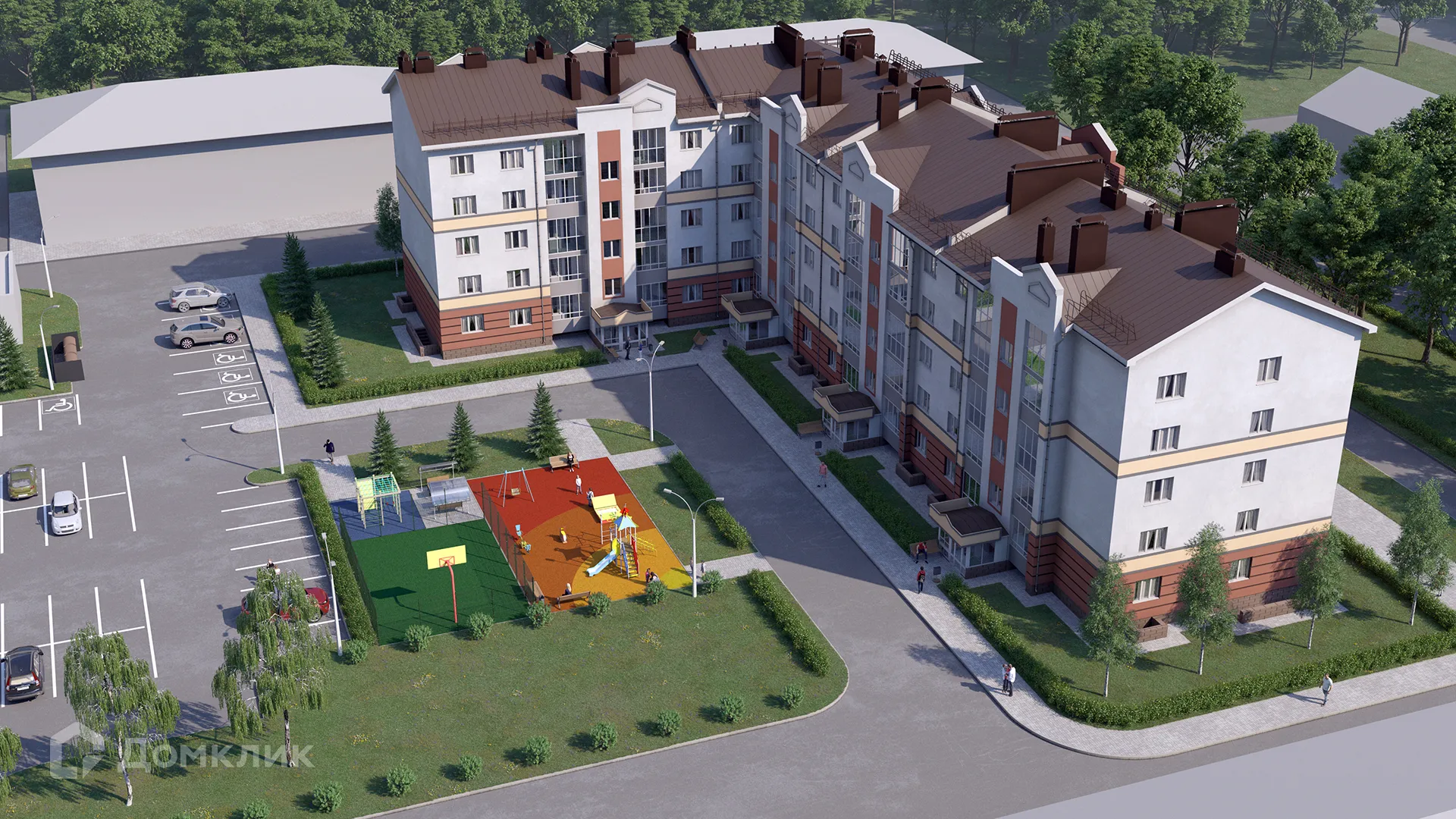 Планировка 2-комнатной квартиры 55.96 м² в ЖК ЖК Дом по ул.Якутова, г. Стерлитамак — фото 4