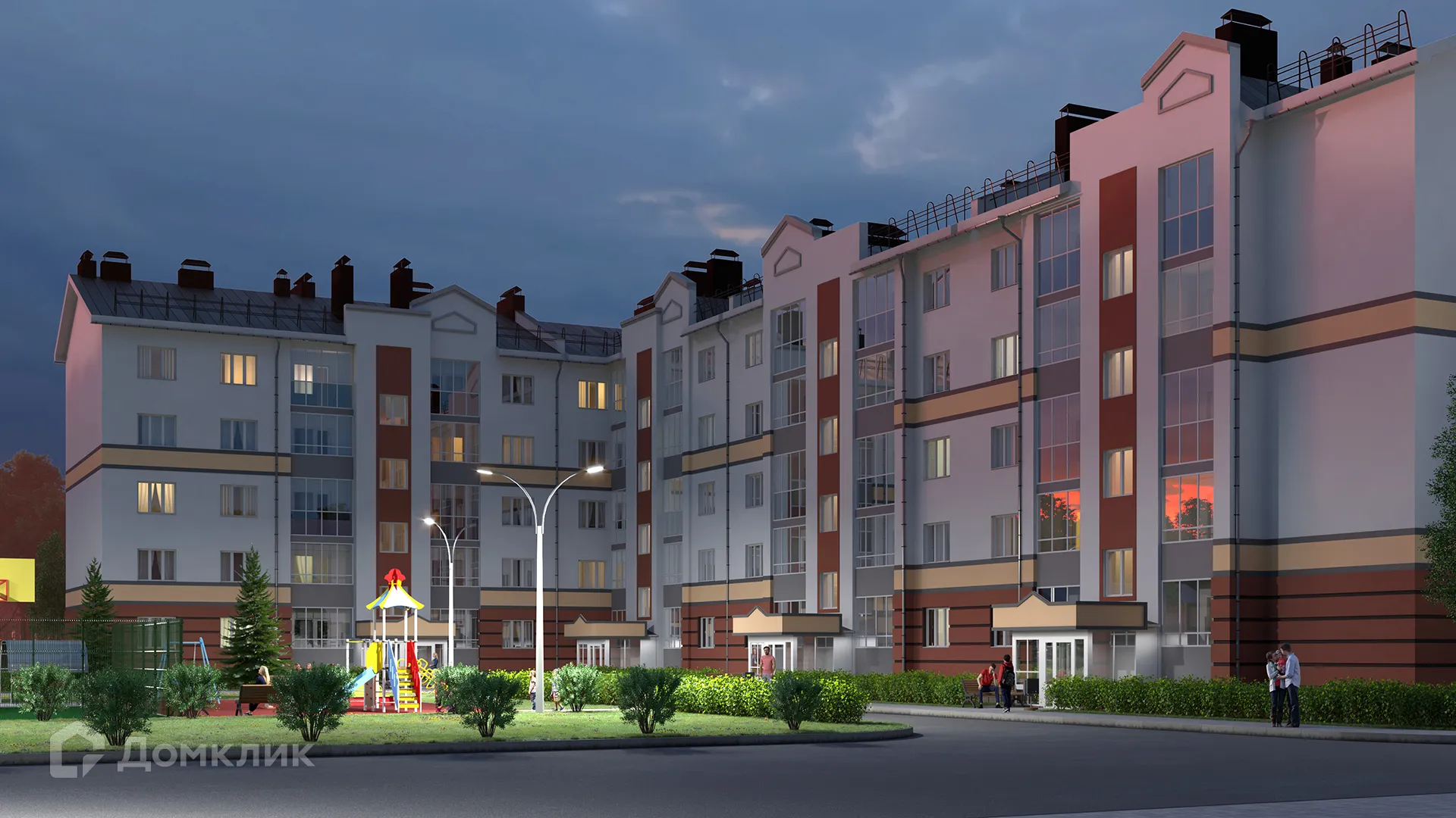 Планировка 2-комнатной квартиры 55.96 м² в ЖК ЖК Дом по ул.Якутова, г. Стерлитамак — фото 5