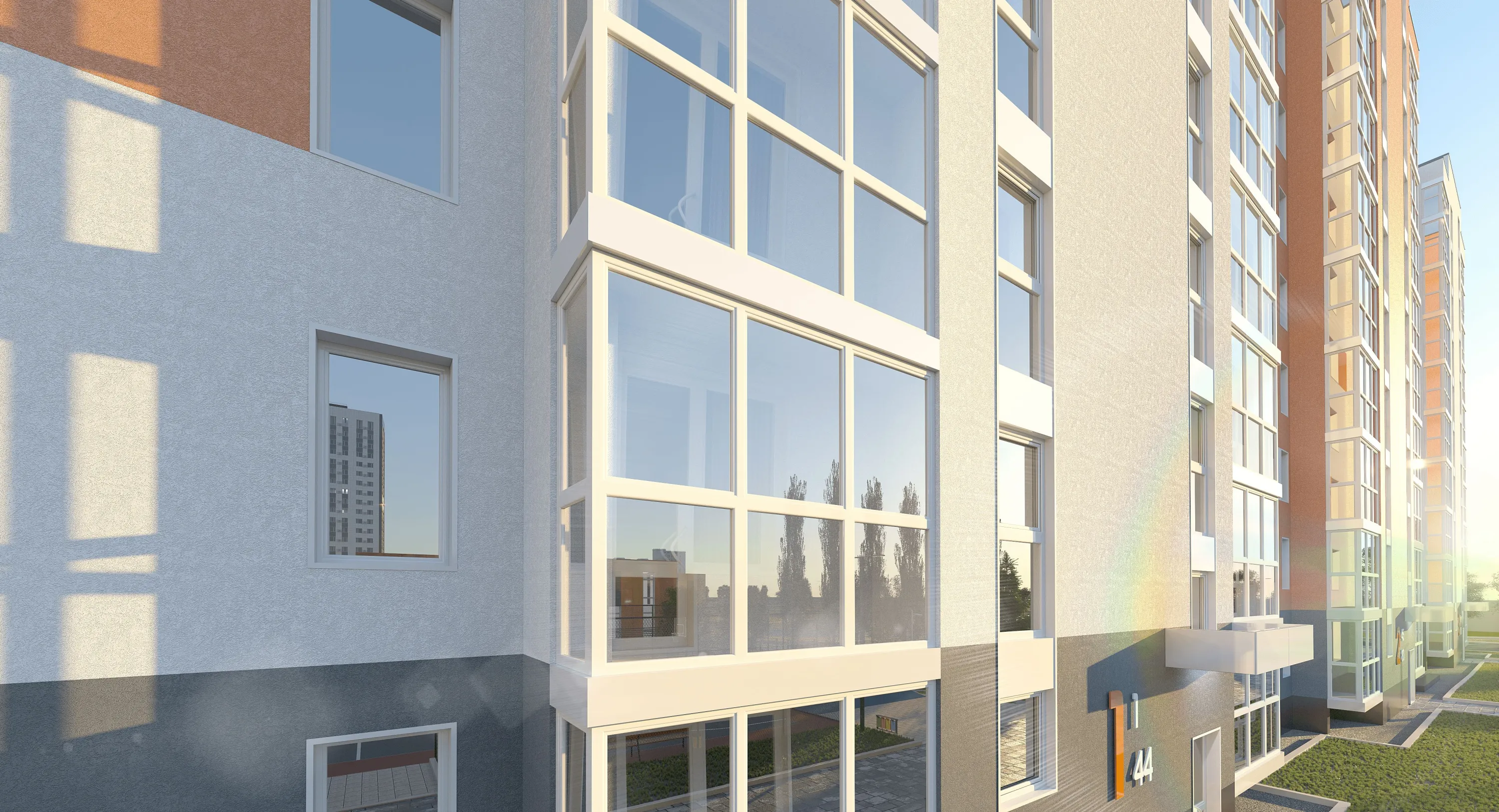 Планировка 2-комнатной квартиры 65.4 м² в ЖК ЖК ШИХАНЫ, г. Стерлитамак — фото 2