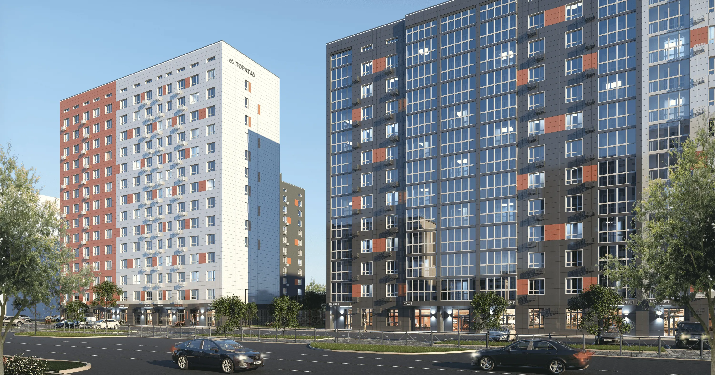 Планировка 2-комнатной квартиры 65.4 м² в ЖК ЖК ШИХАНЫ, г. Стерлитамак — фото 4