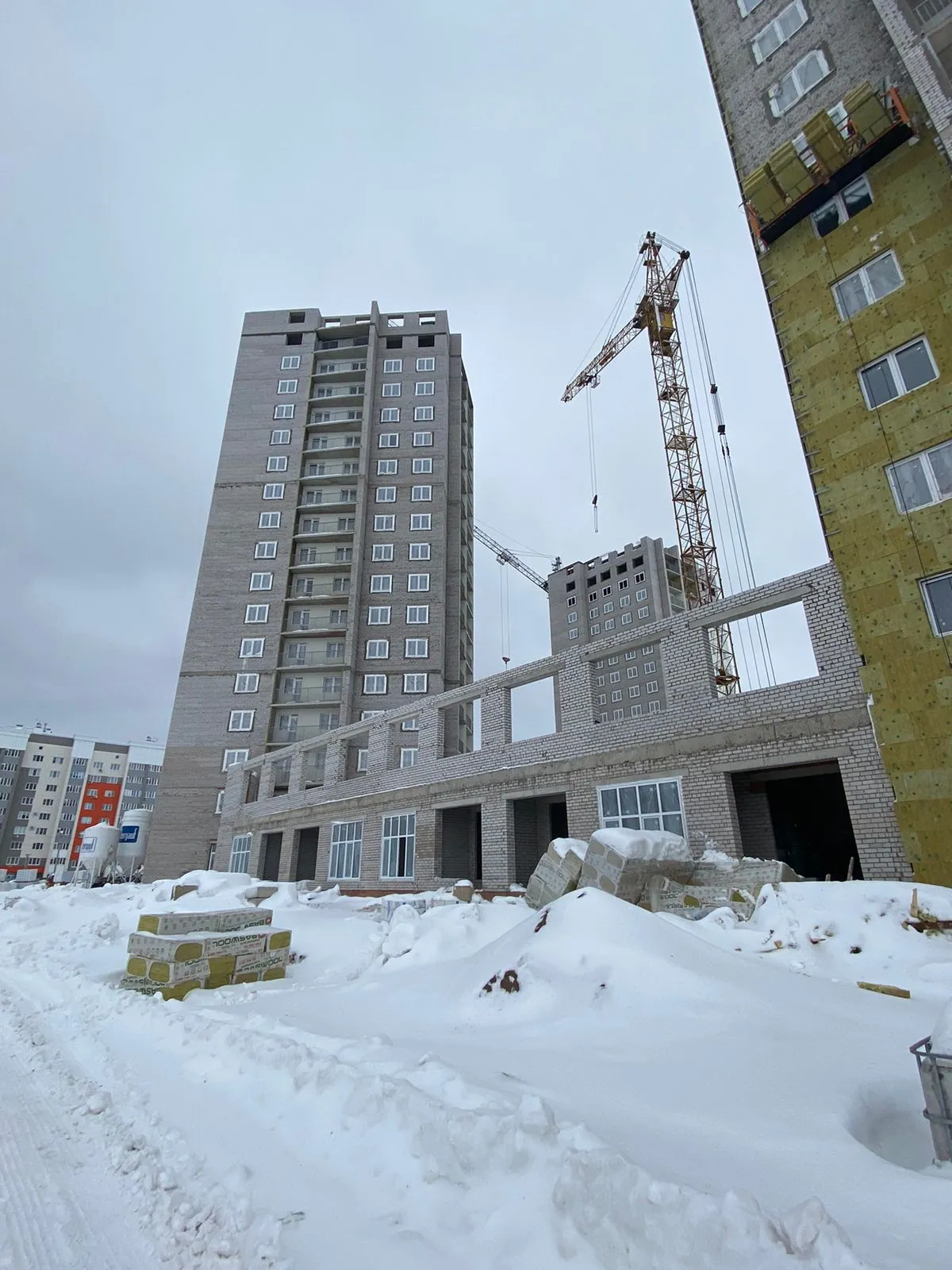 ЖК ШИХАНЫ ход строительства