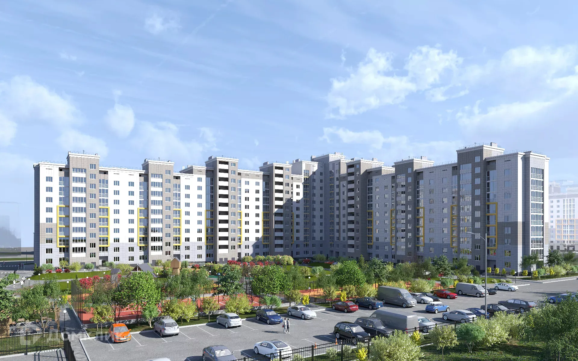 Планировка 1-комнатной квартиры 40.09 м² в ЖК ЖК Олимп, г. Стерлитамак — фото 3