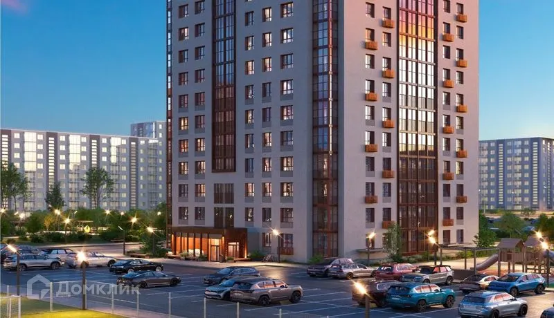 Планировка 2-комнатной квартиры 52.81 м² в ЖК ЖК "Новое Время", г. Стерлитамак — фото 1