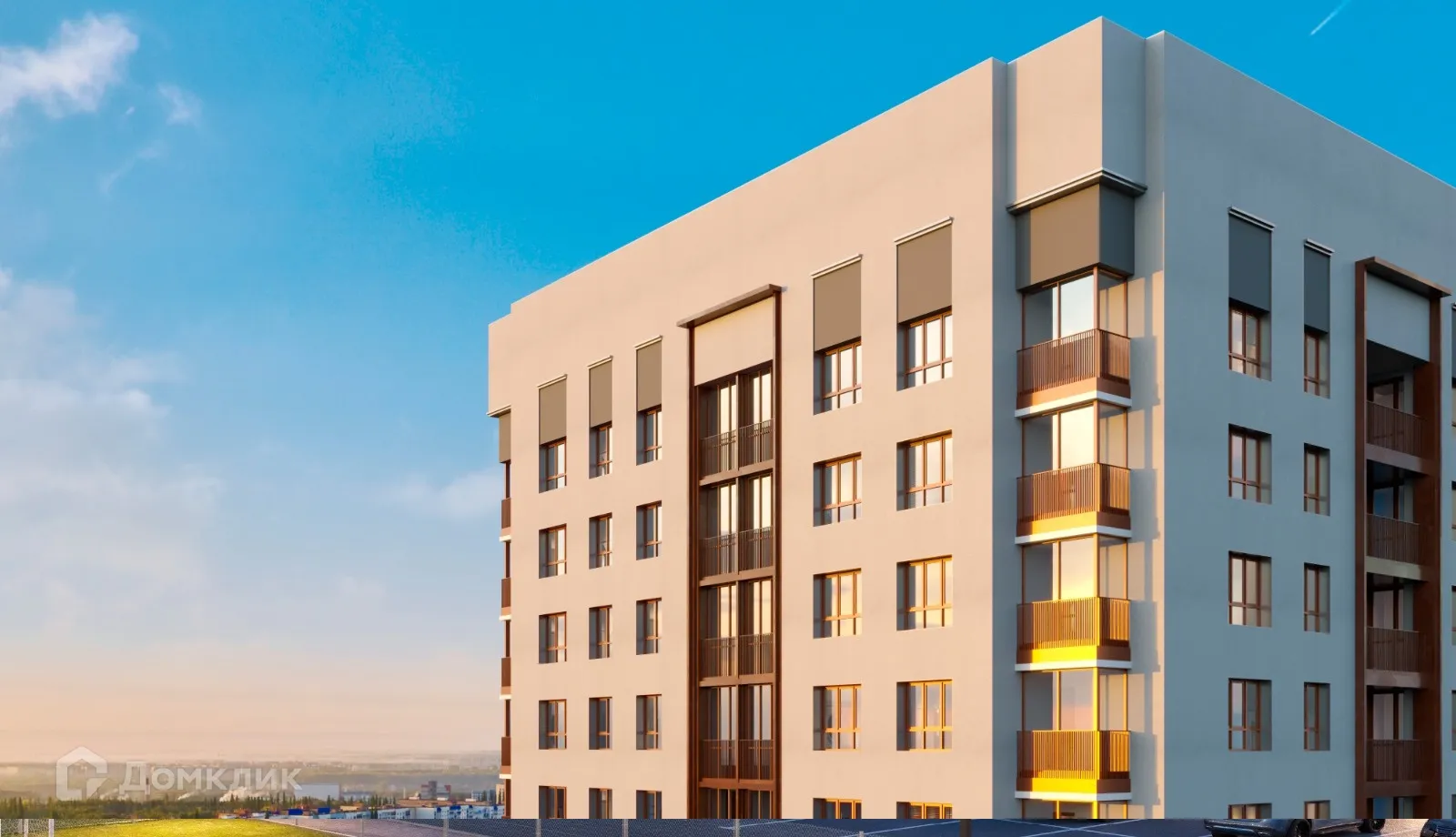 Планировка 2-комнатной квартиры 52.81 м² в ЖК ЖК "Новое Время", г. Стерлитамак — фото 2