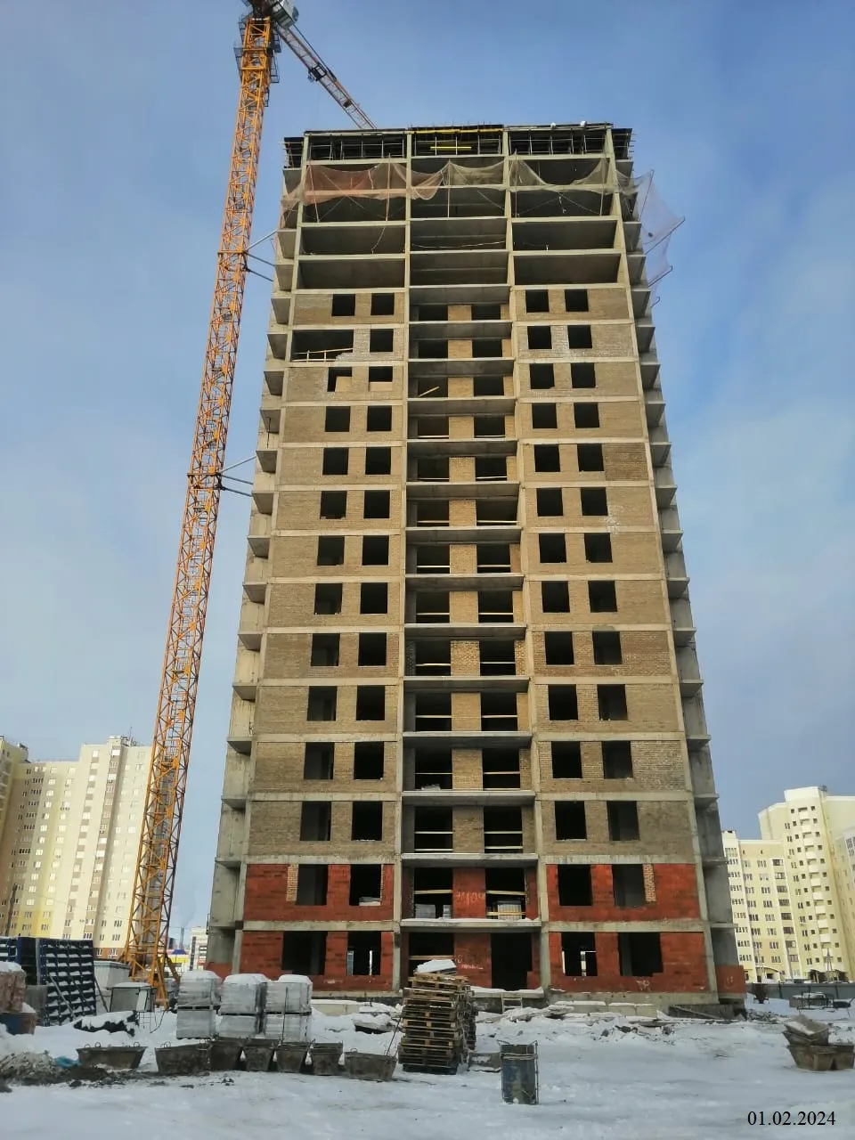 ЖК "Новое Время" ход строительства