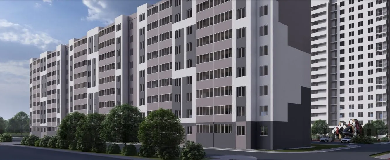 Планировка 3-комнатной квартиры 81.28 м² в ЖК ЖК Юго Западный, г. Тольятти — фото 2