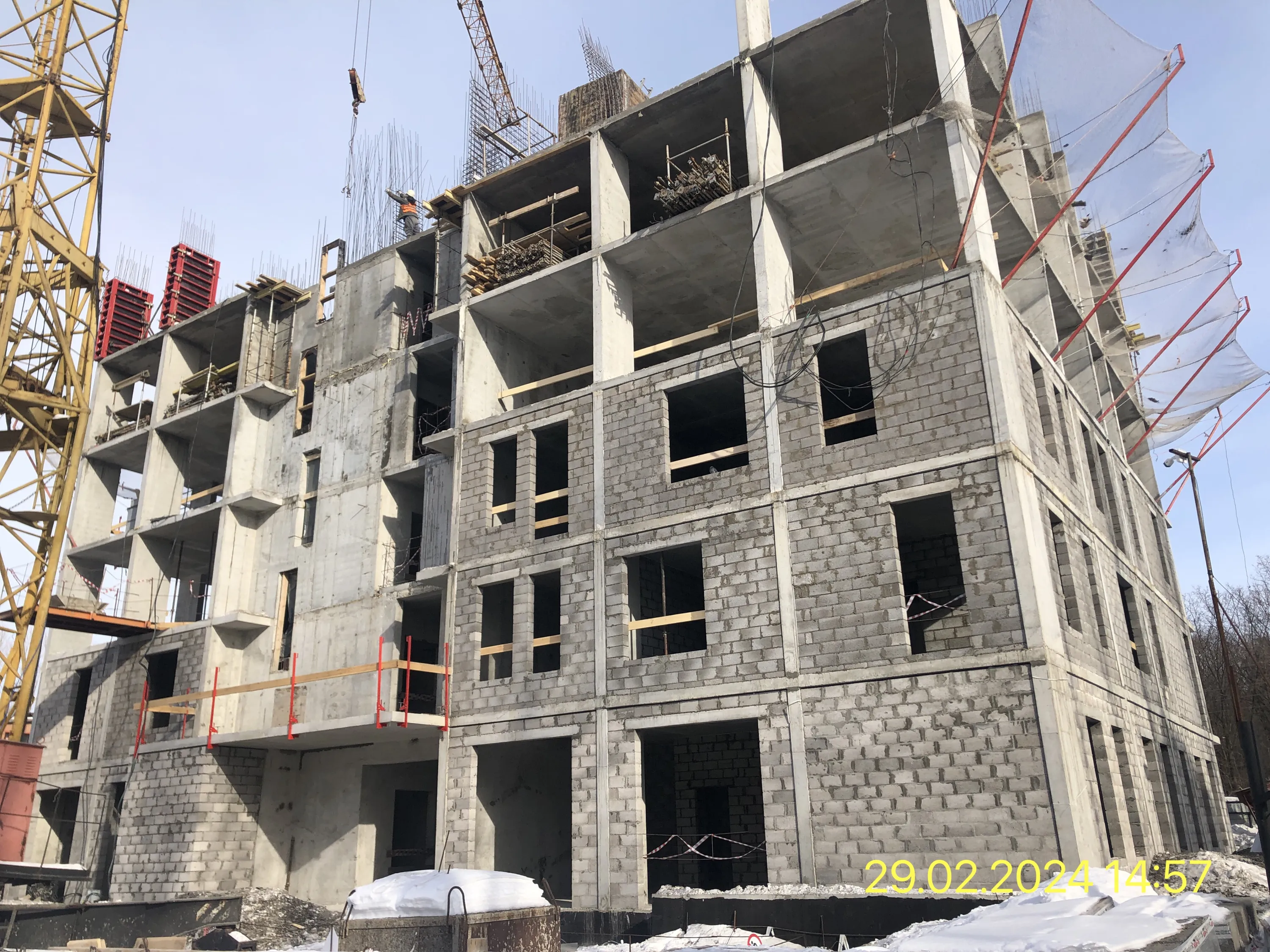 ЖК Клубный дом Маршал ход строительства