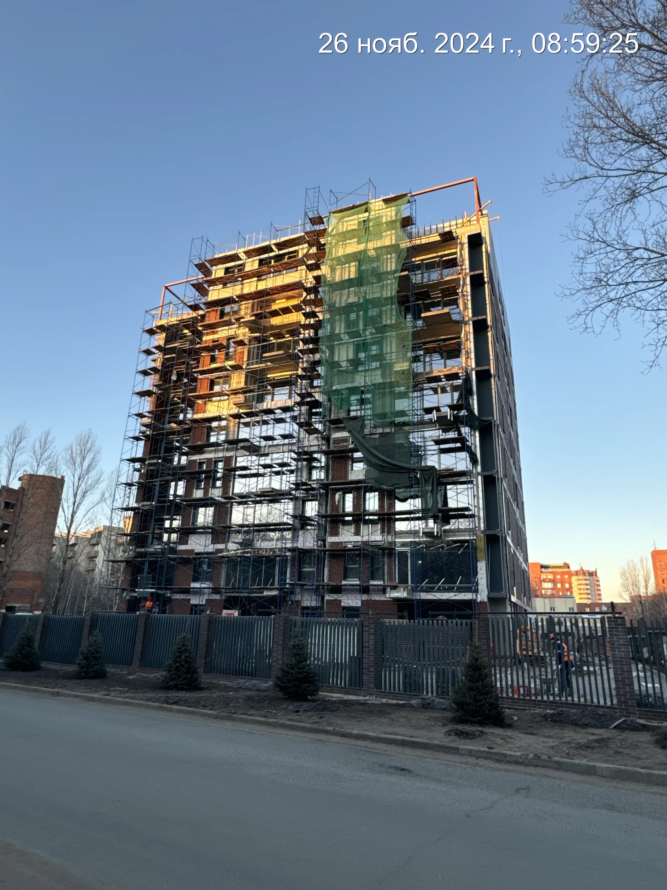 ЖК Клубный дом Маршал ход строительства