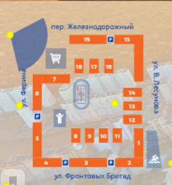 Фото ЖК " АКВАРЕЛЬ "