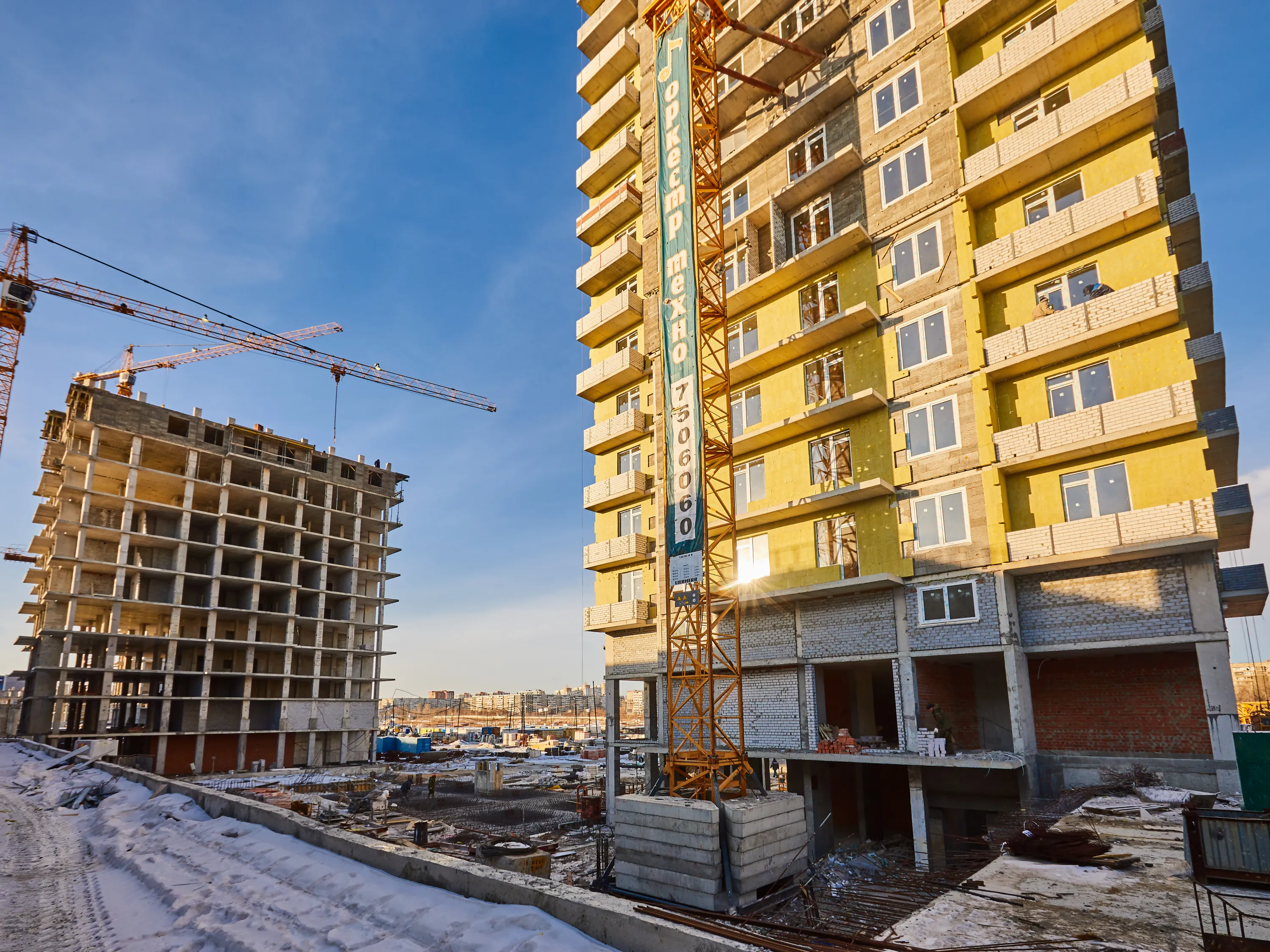 ЖК Манхэттен ход строительства