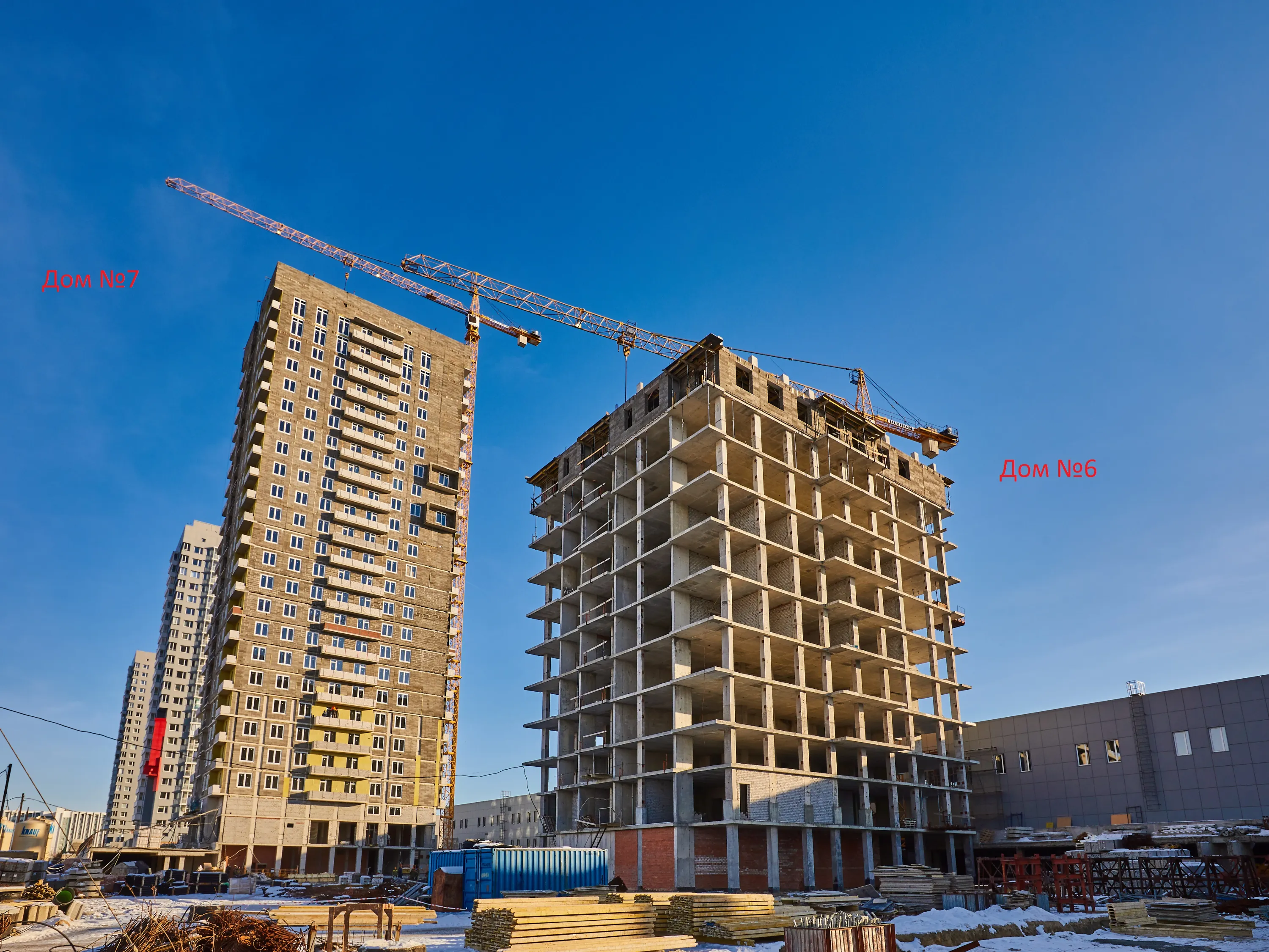 ЖК Манхэттен ход строительства