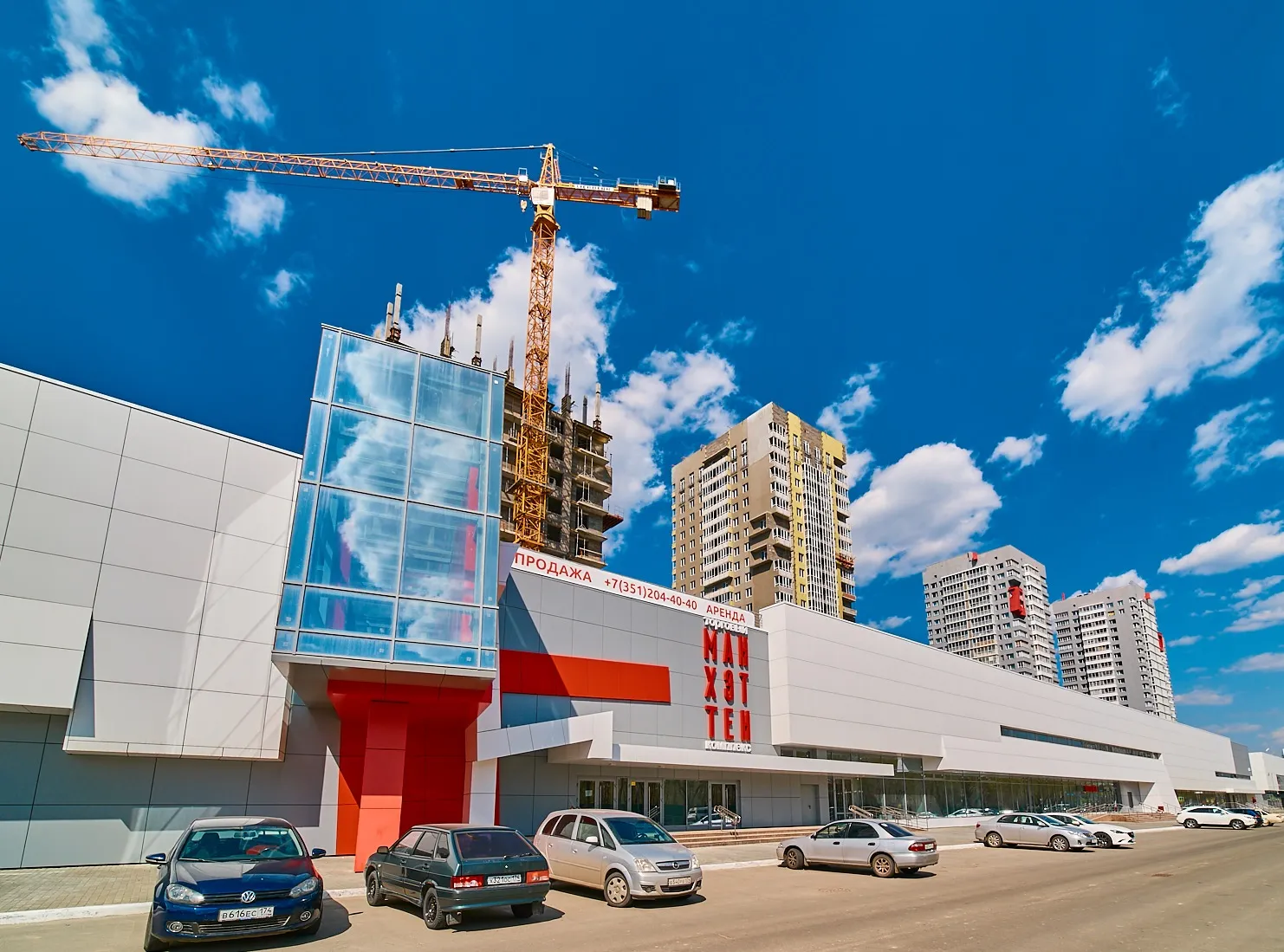 ЖК Манхэттен ход строительства