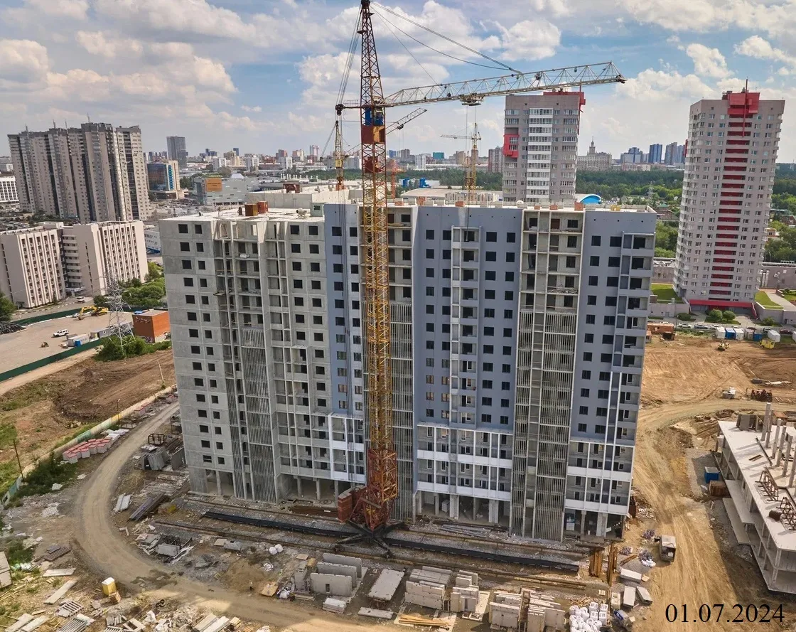 ЖК Манхэттен ход строительства