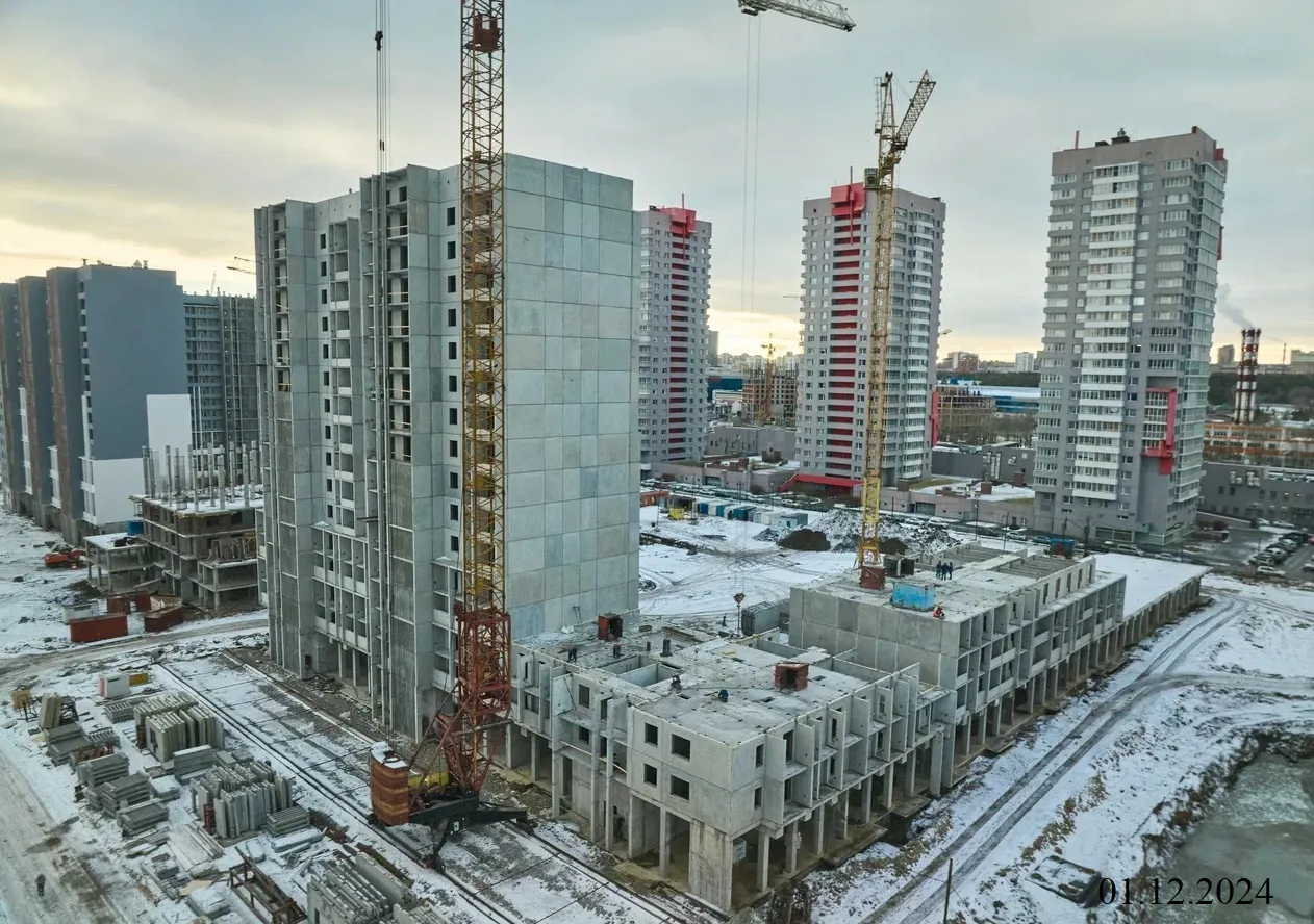 ЖК Манхэттен ход строительства