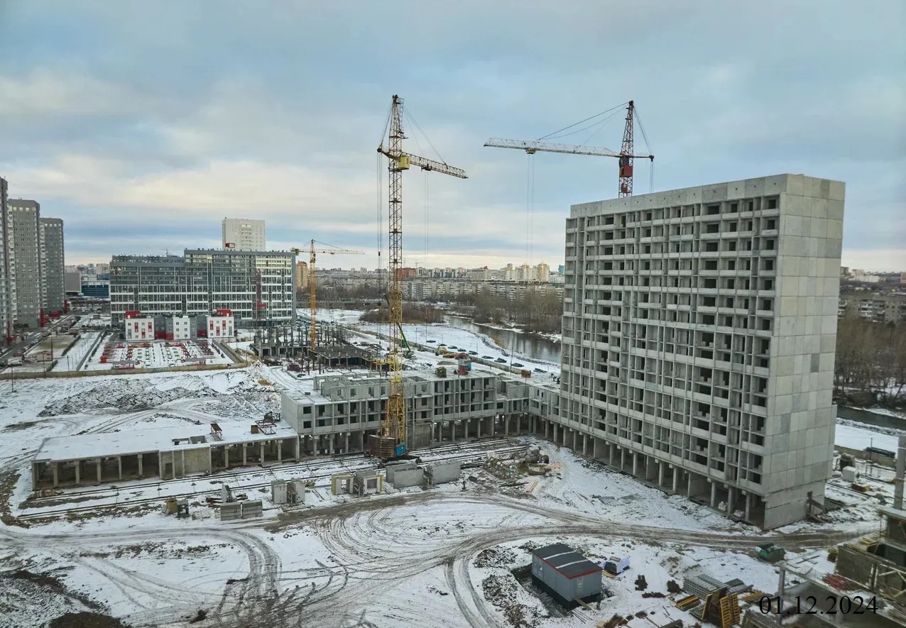 ЖК Манхэттен ход строительства