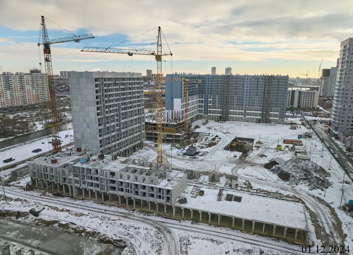 ЖК Манхэттен ход строительства