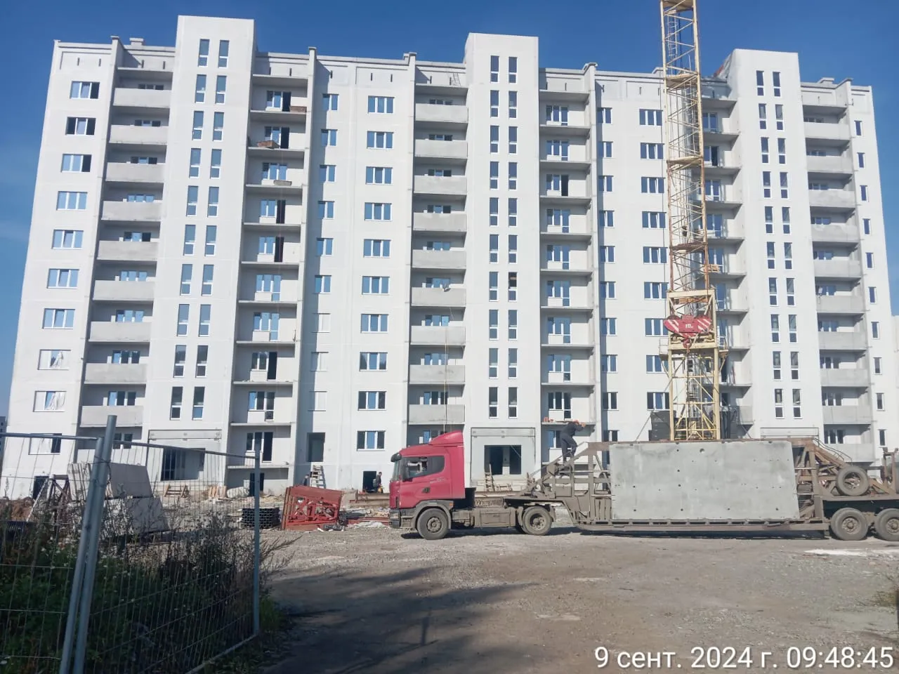 ЖК по ул. Артиллерийская ход строительства