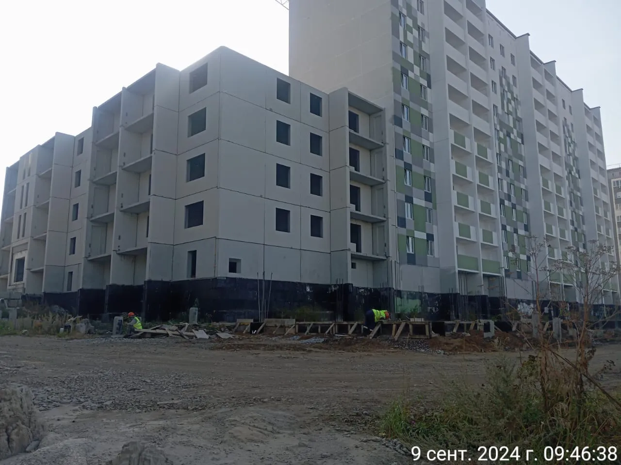ЖК по ул. Артиллерийская ход строительства