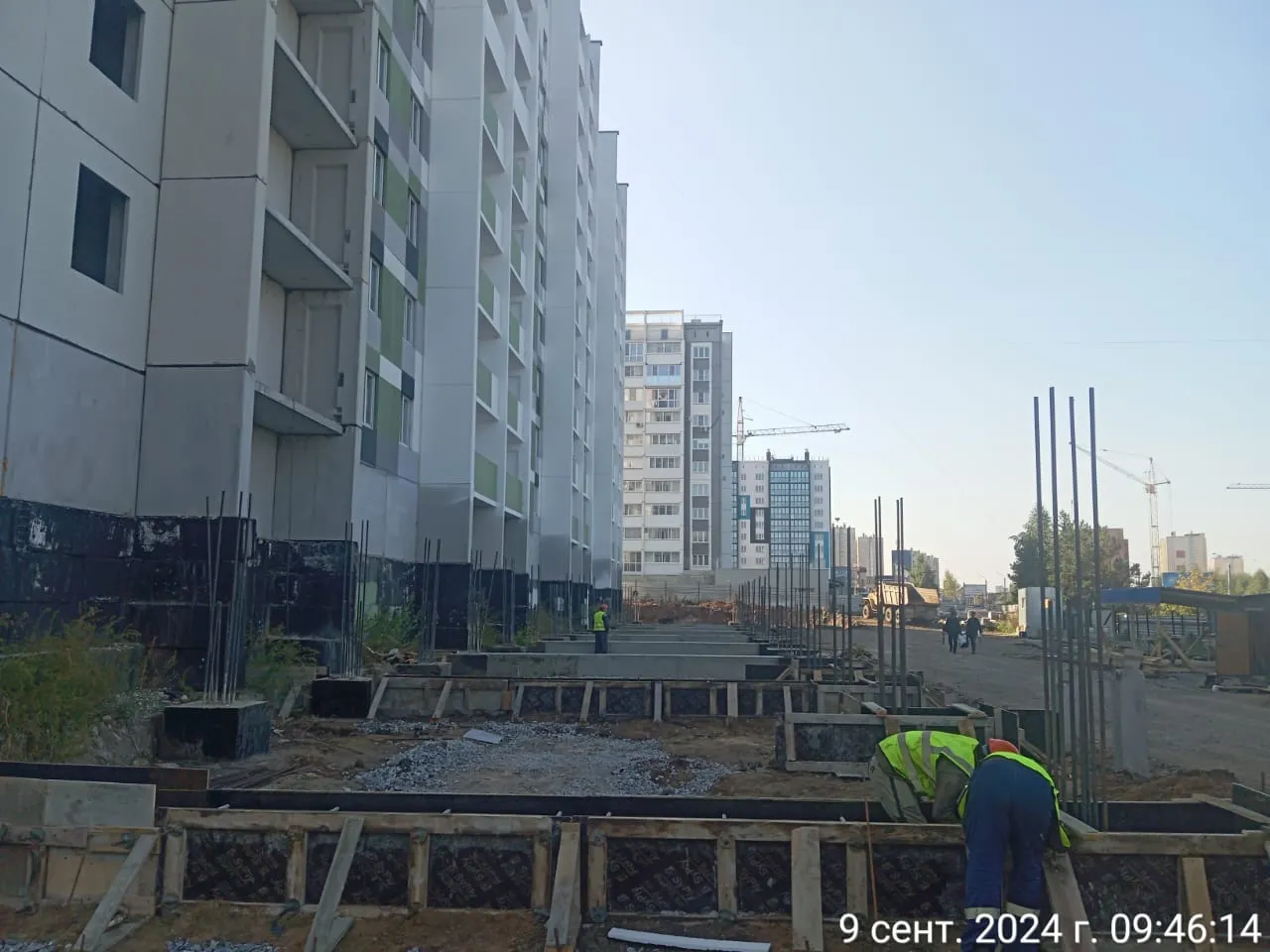 ЖК по ул. Артиллерийская ход строительства
