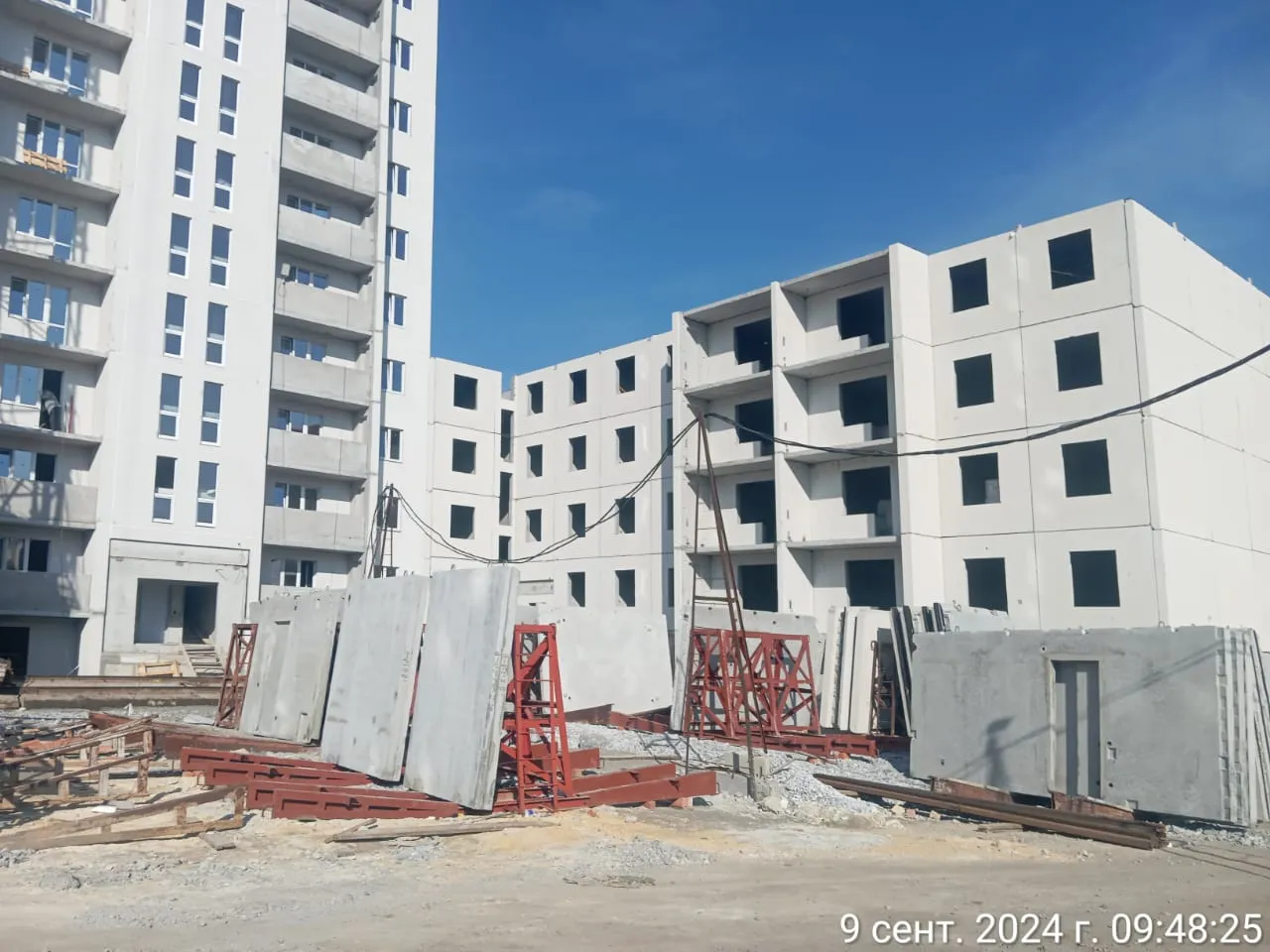 ЖК по ул. Артиллерийская ход строительства