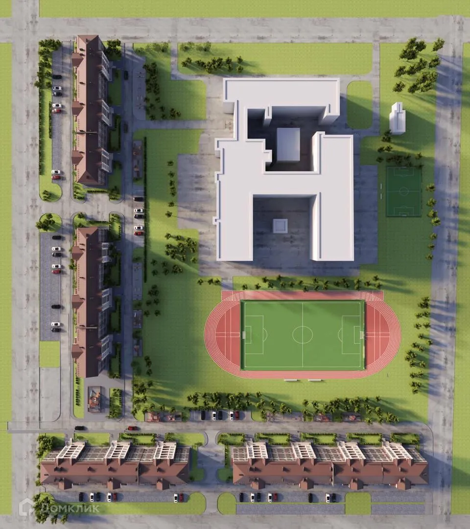 Планировка 2-комнатной квартиры 62.77 м² в ЖК ЖК Артём, г. Шахты — фото 2