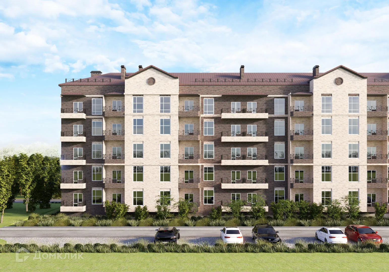 Планировка 2-комнатной квартиры 62.77 м² в ЖК ЖК Артём, г. Шахты — фото 5