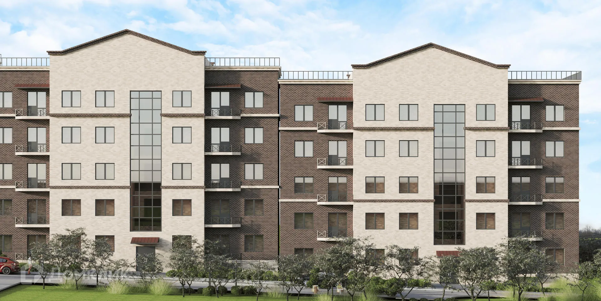 Планировка 2-комнатной квартиры 62.77 м² в ЖК ЖК Артём, г. Шахты — фото 6