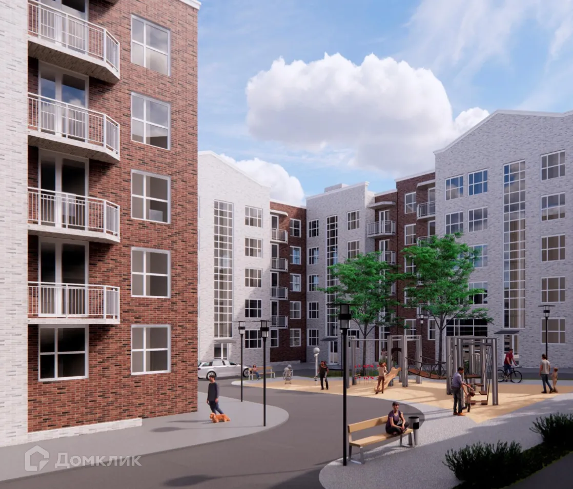 Планировка 2-комнатной квартиры 62.77 м² в ЖК ЖК Артём, г. Шахты — фото 10