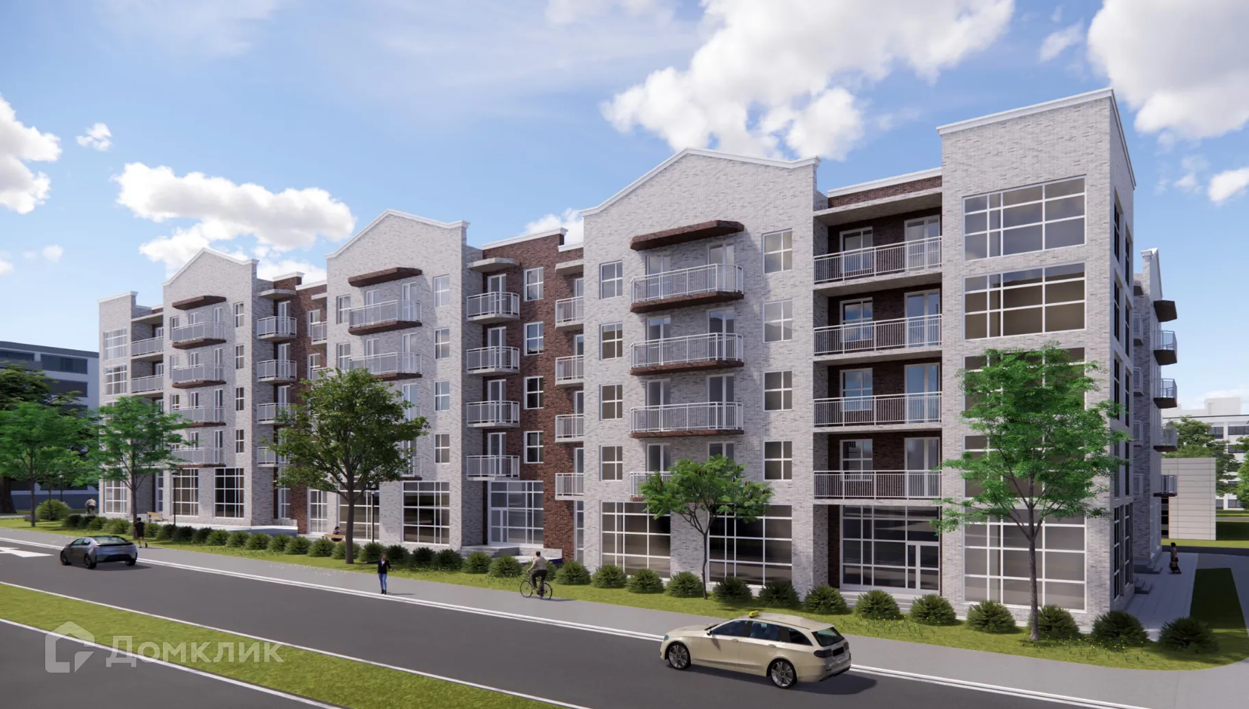 Планировка 1-комнатной квартиры 43.3 м² в ЖК ЖК Артём 2, г. Шахты — фото 1