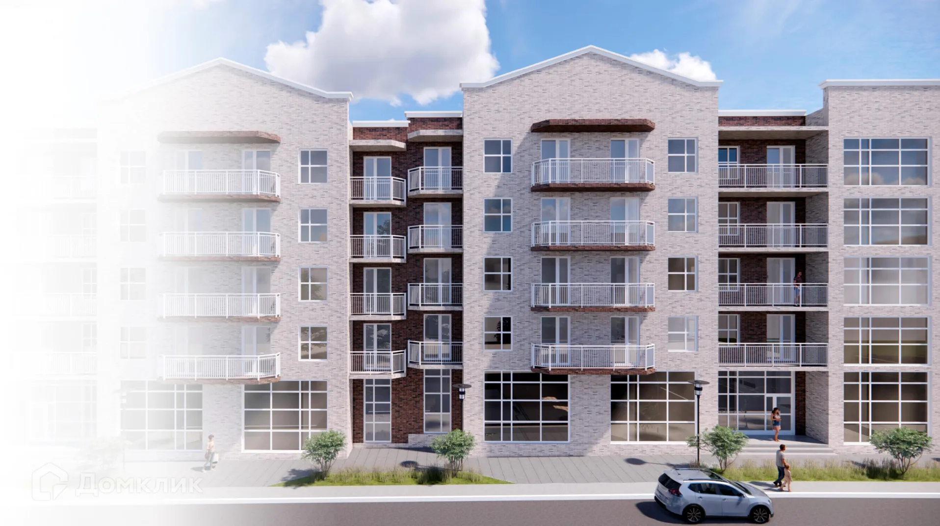 Планировка 1-комнатной квартиры 43.3 м² в ЖК ЖК Артём 2, г. Шахты — фото 2