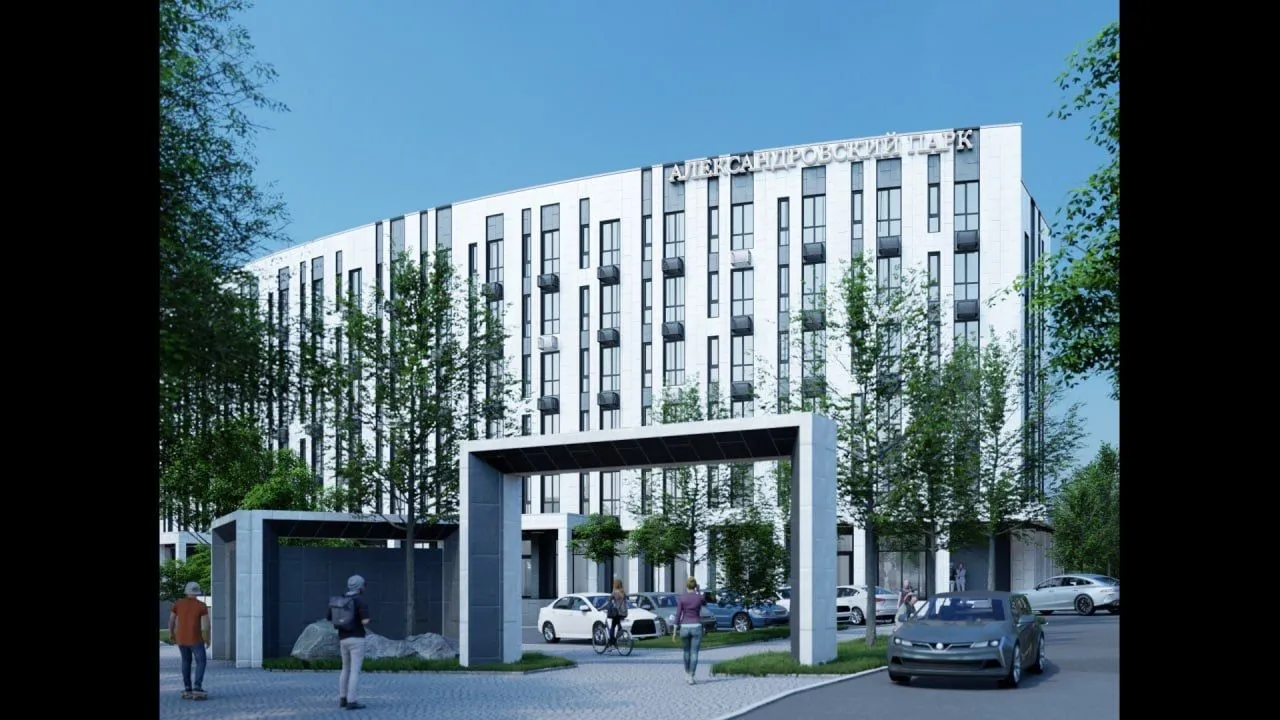 Планировка студии квартиры 35.3 м² в ЖК ЖК Александровский Парк, г. Шахты — фото 1