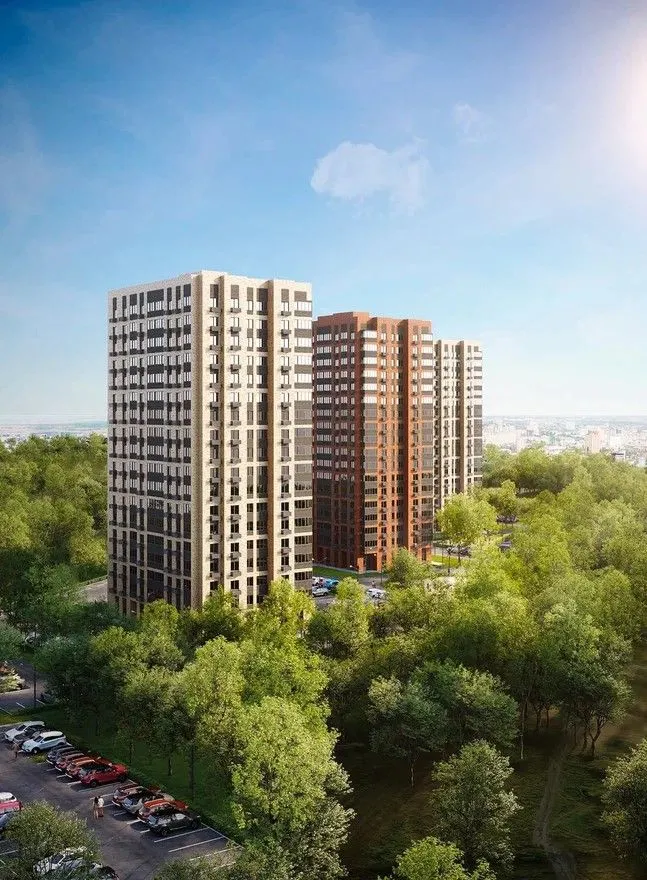 Планировка 3-комнатной квартиры 80.3 м² в ЖК ЖК ФЛОРА, г. Азов — фото 3