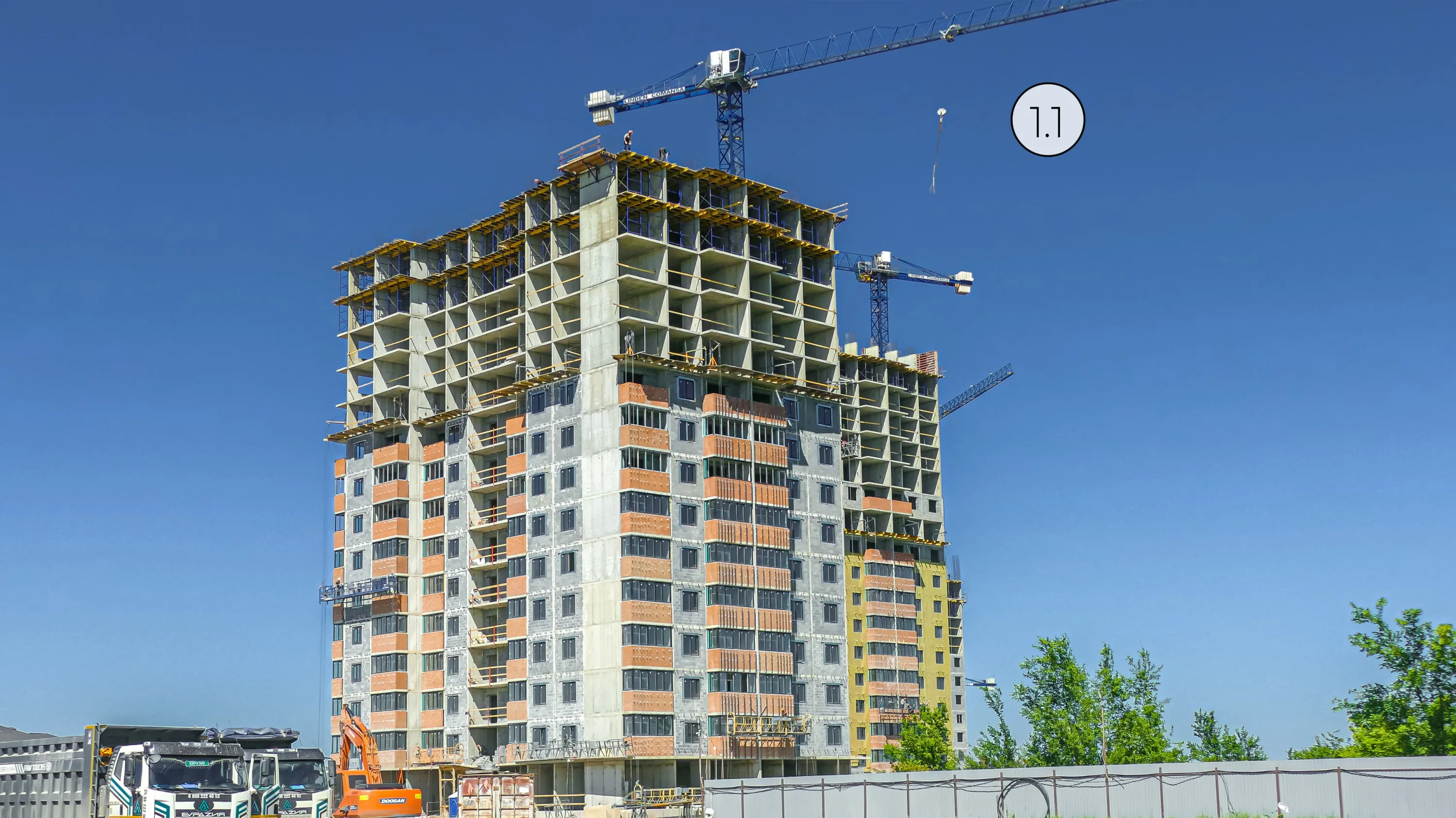 ЖК ФЛОРА ход строительства