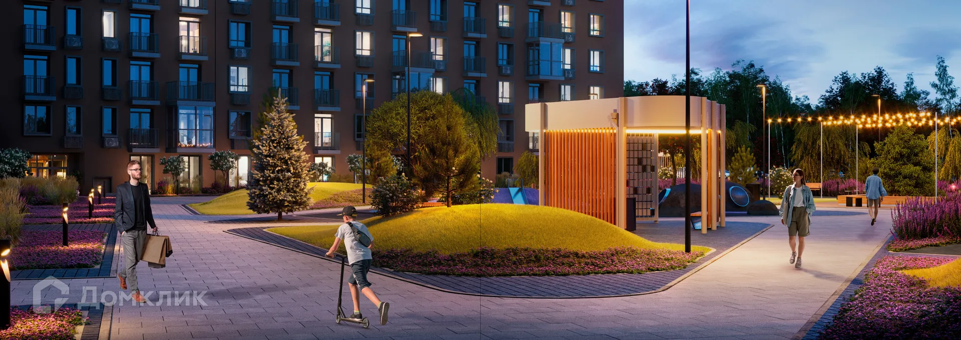 Планировка 1-комнатной квартиры 39.57 м² в ЖК ЖК Экополис, г. Альметьевск — фото 5