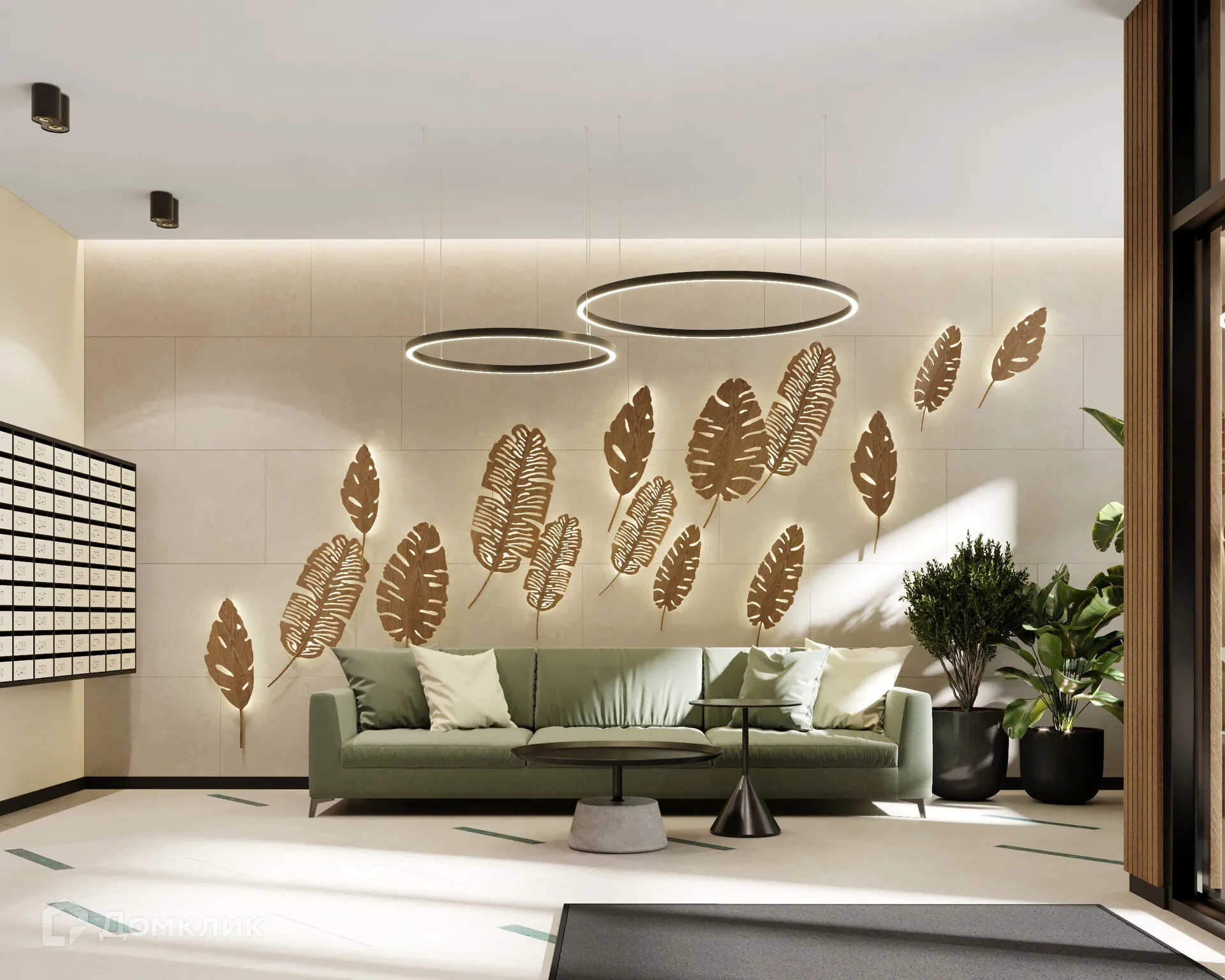 Планировка 3-комнатной квартиры 77.64 м² в ЖК ЖК Покровский парк, г. Верхняя Пышма — фото 5