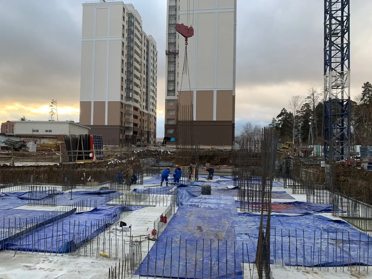 ЖК Покровский парк ход строительства