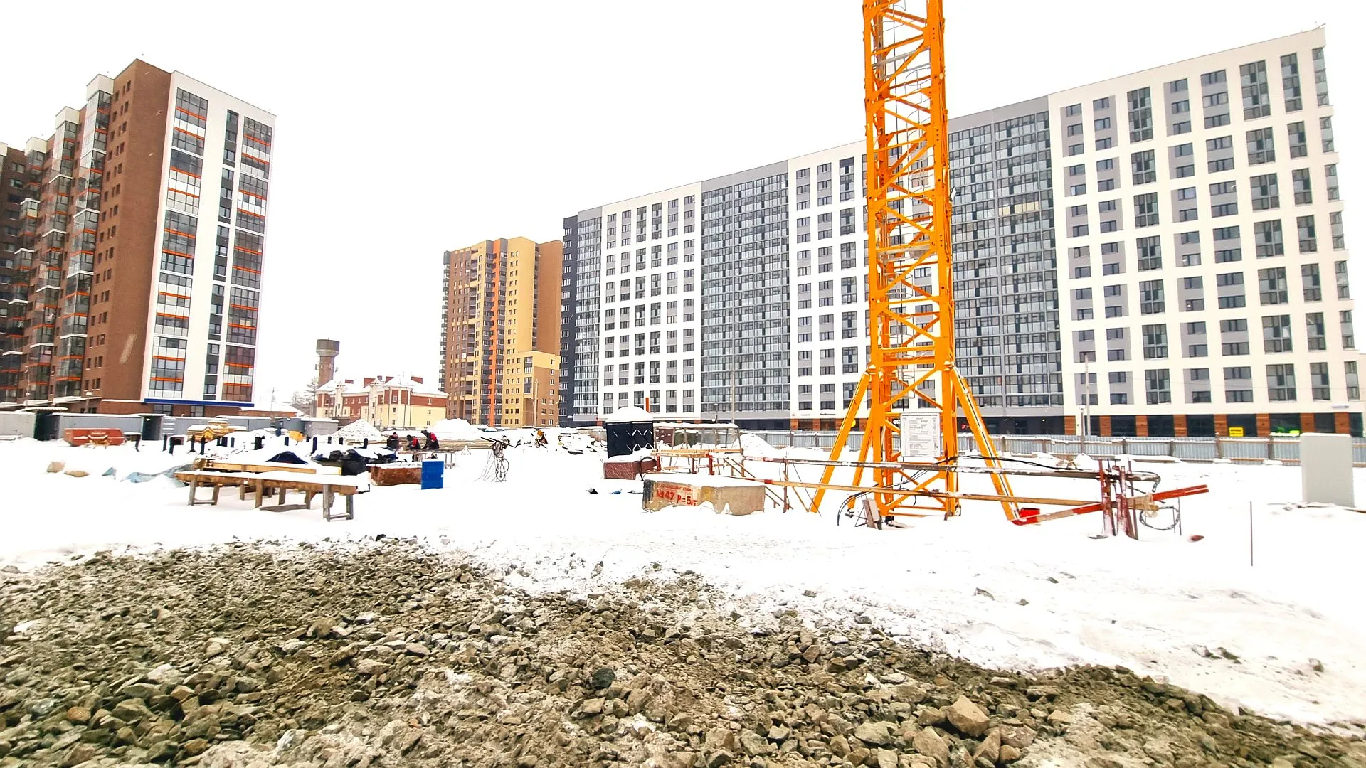 ЖК Тихий центр-4 ход строительства