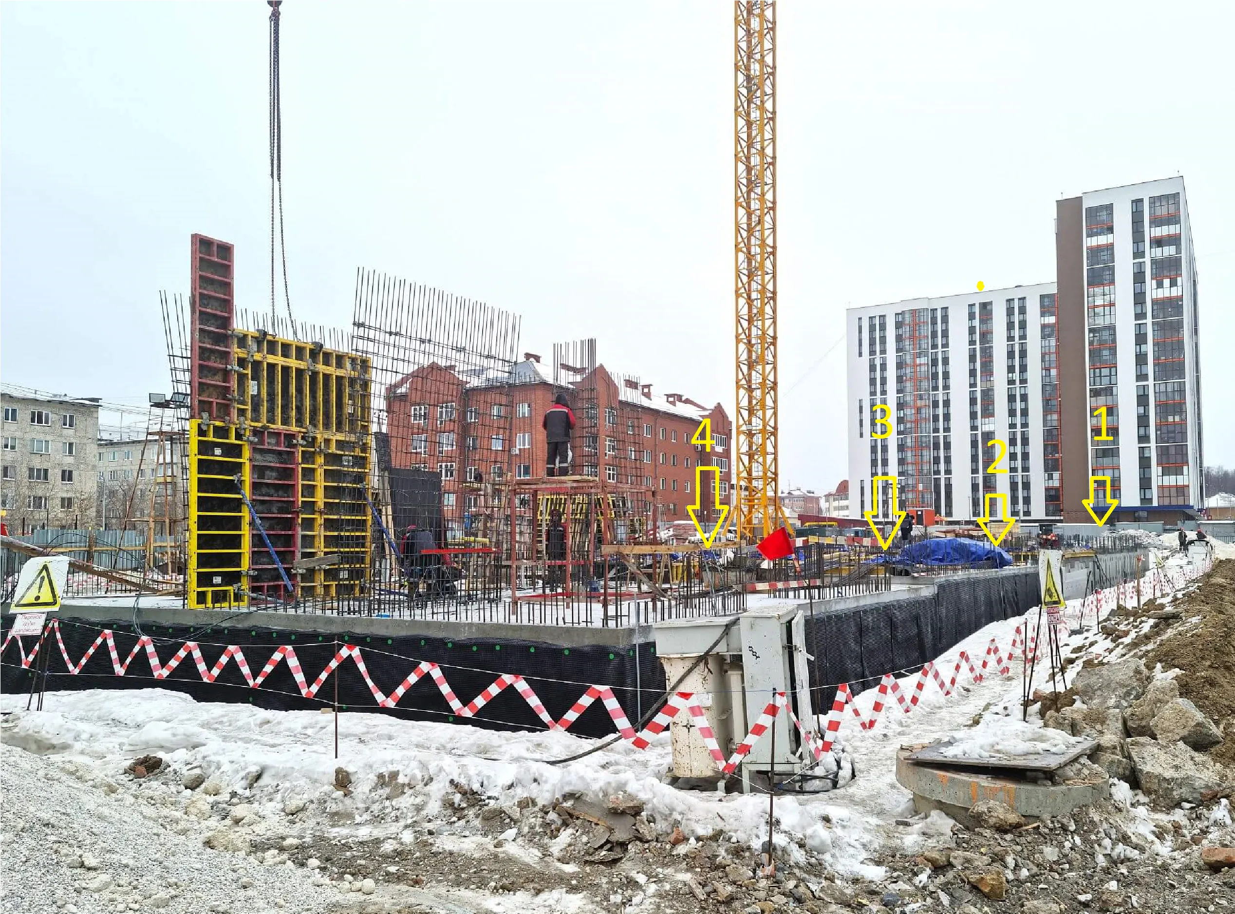 ЖК Тихий центр-4 ход строительства