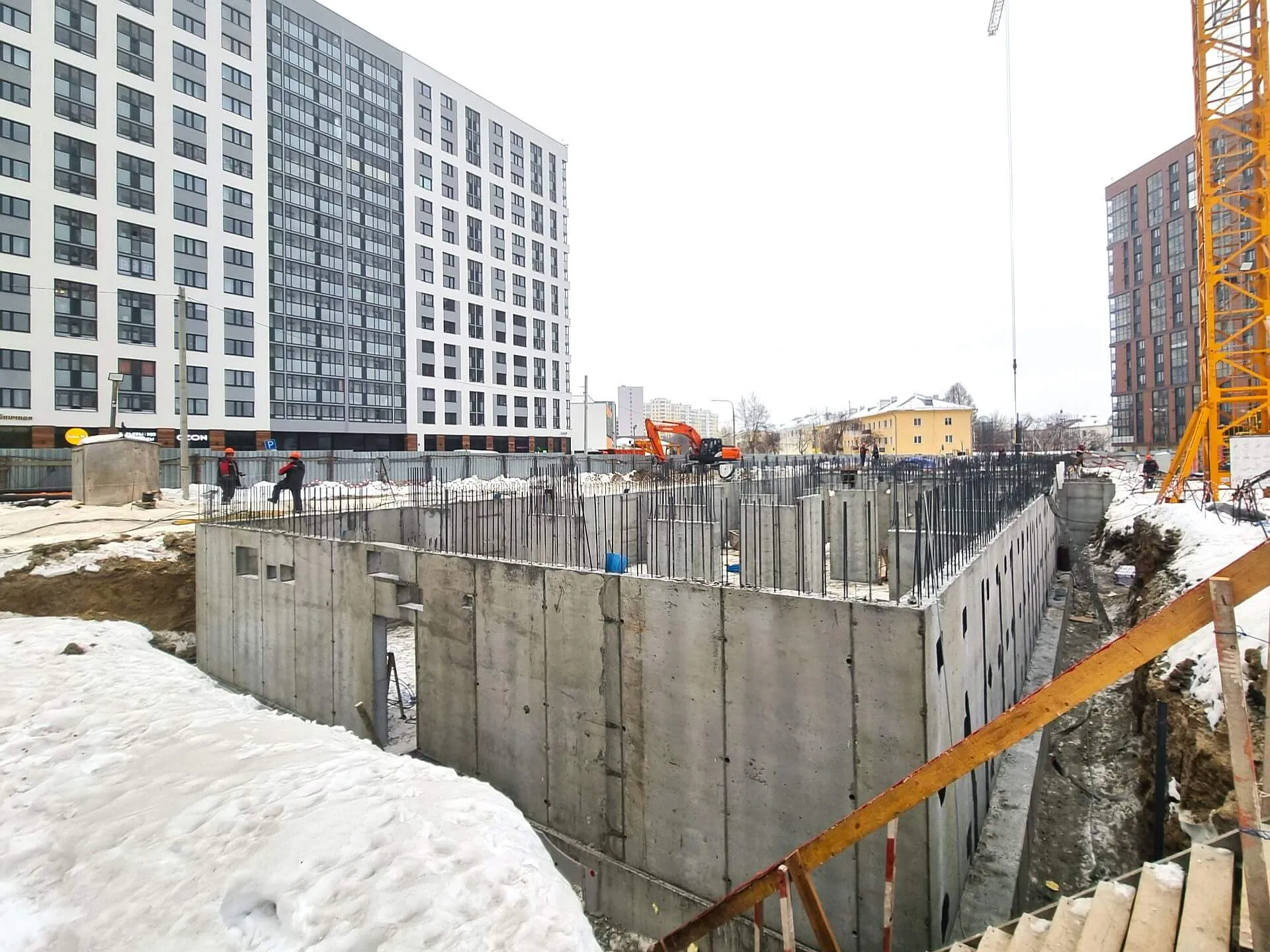 ЖК Тихий центр-4 ход строительства