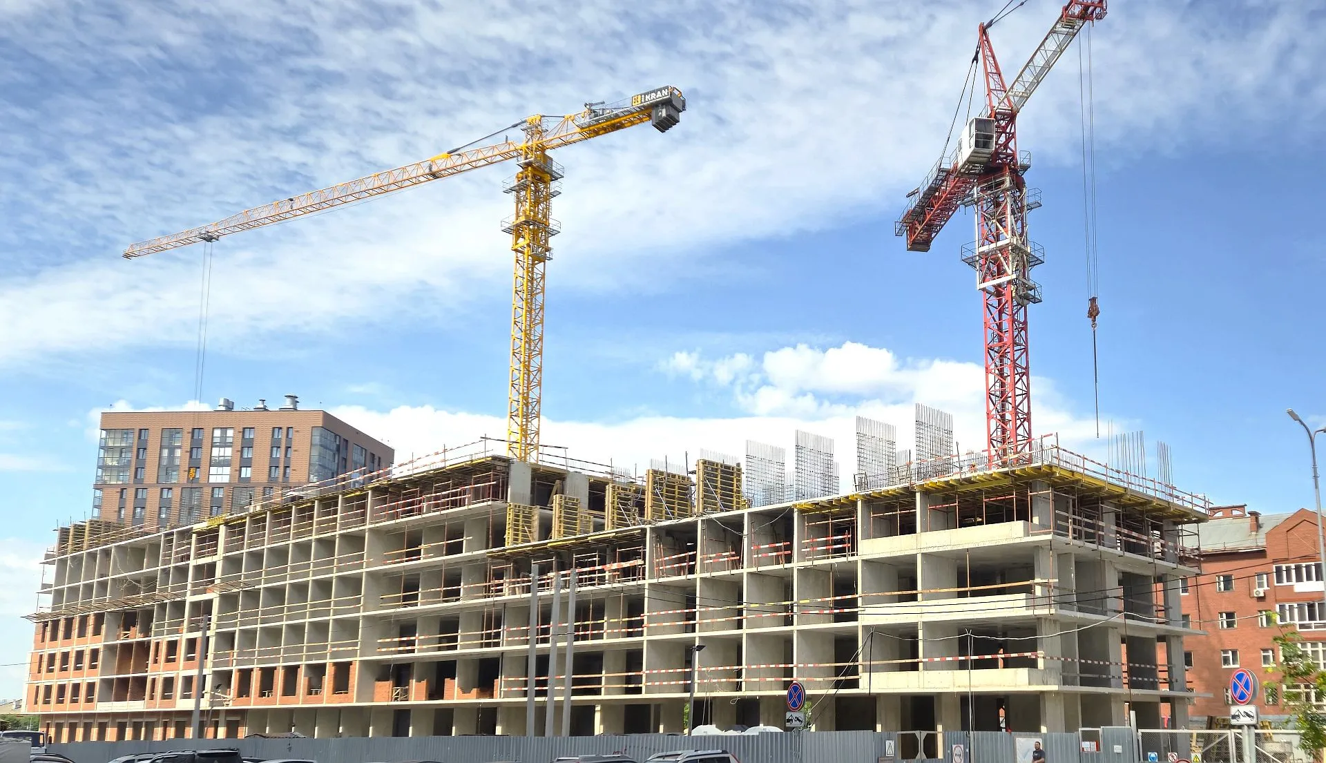 ЖК Тихий центр-4 ход строительства