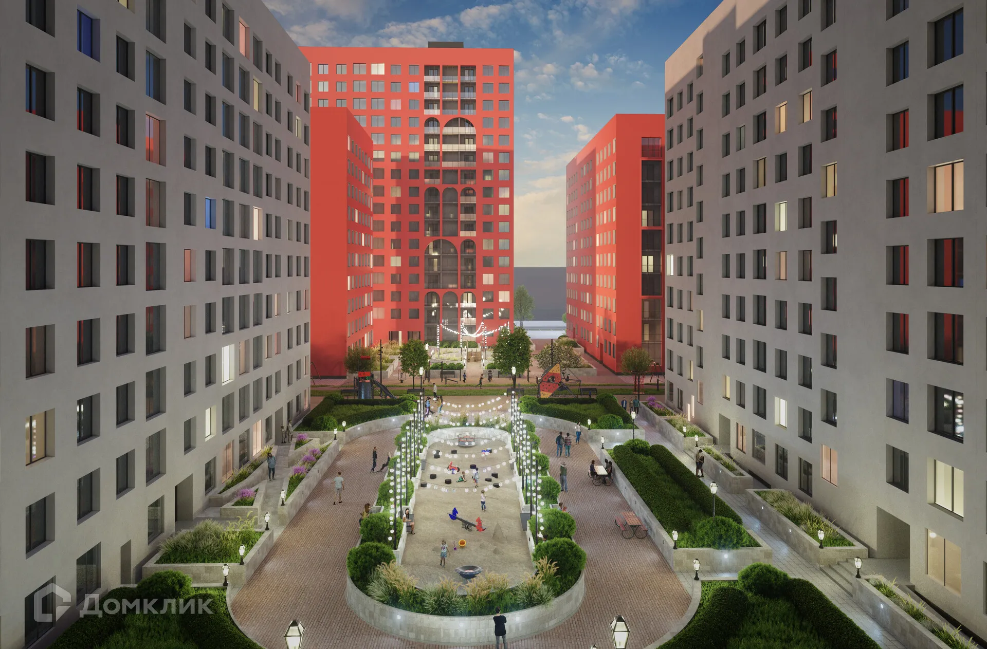 Планировка 1-комнатной квартиры 34.3 м² в ЖК ЖК "VENEZIA (Венеция)", г. Верхняя Пышма — фото 5