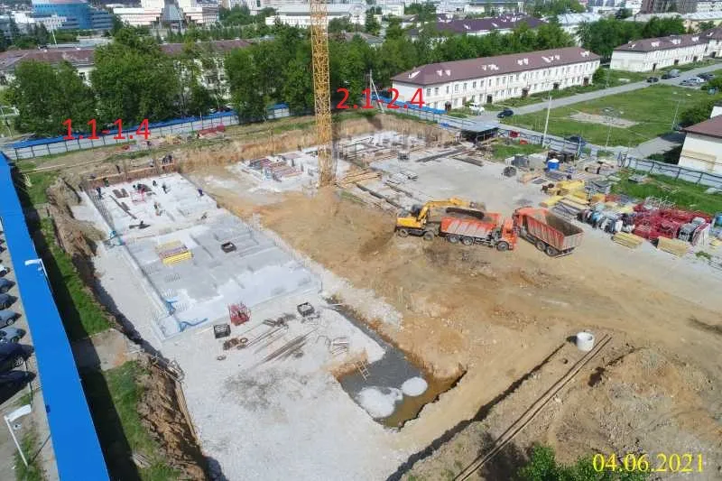 ЖК "VENEZIA (Венеция)" ход строительства