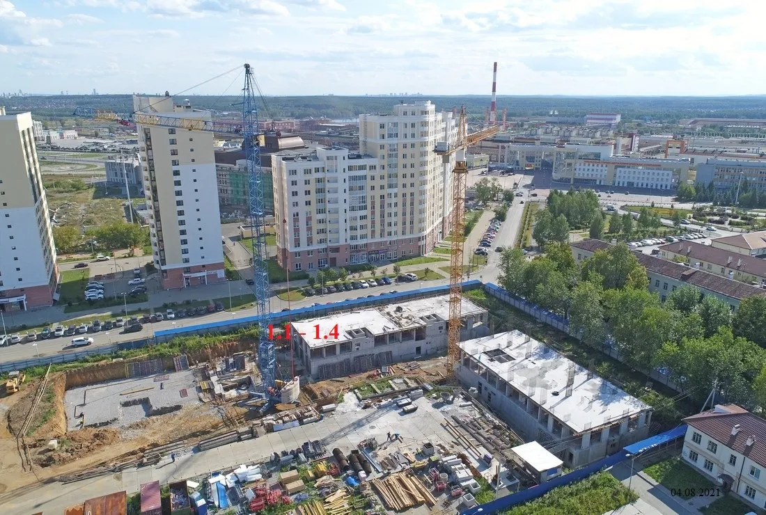 ЖК "VENEZIA (Венеция)" ход строительства