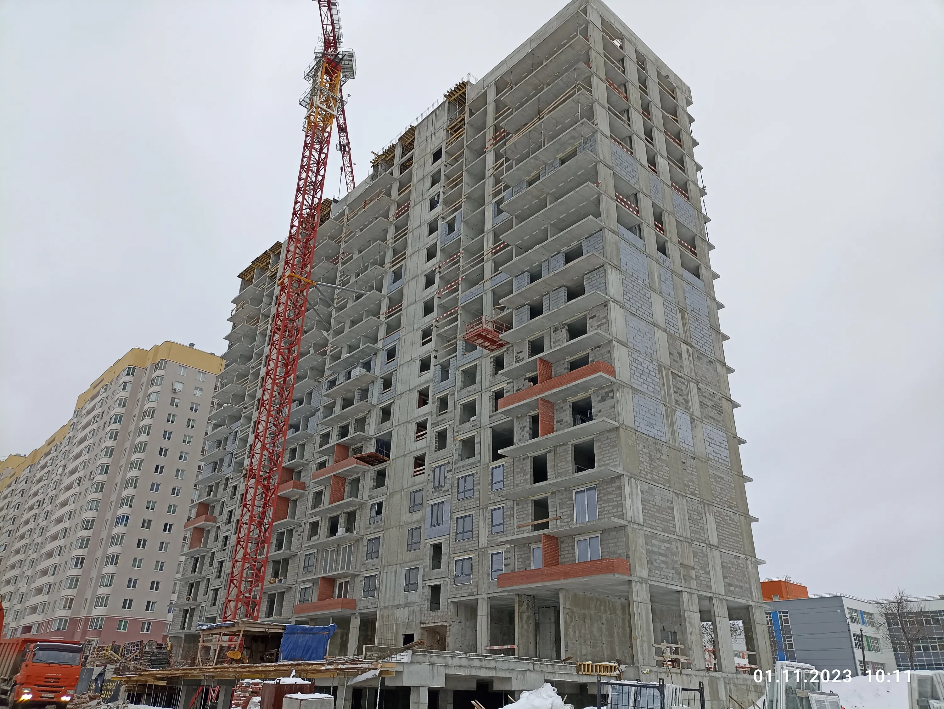 ЖК Семейный район Петровский Премиум ход строительства