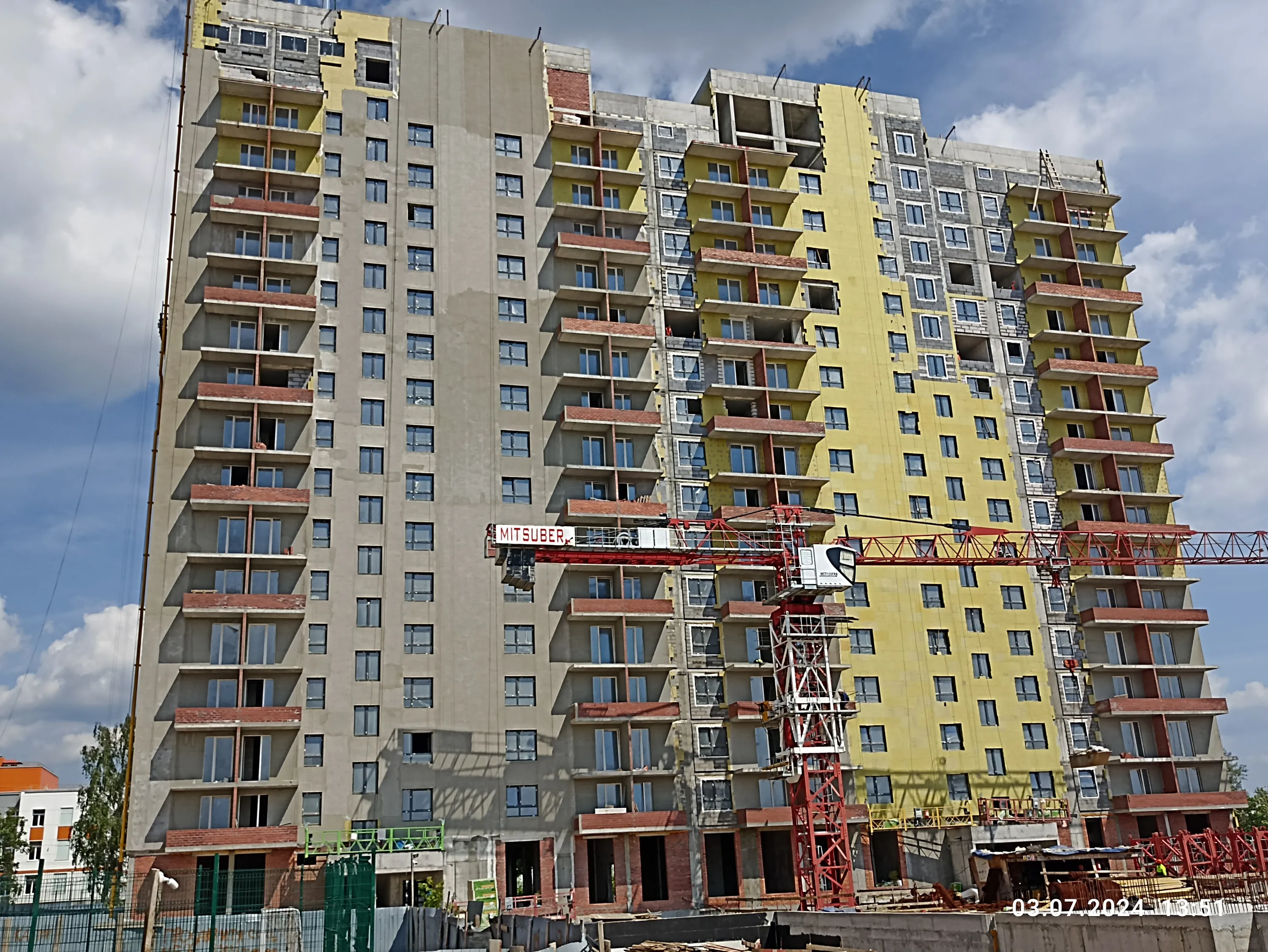 ЖК Семейный район Петровский Премиум ход строительства