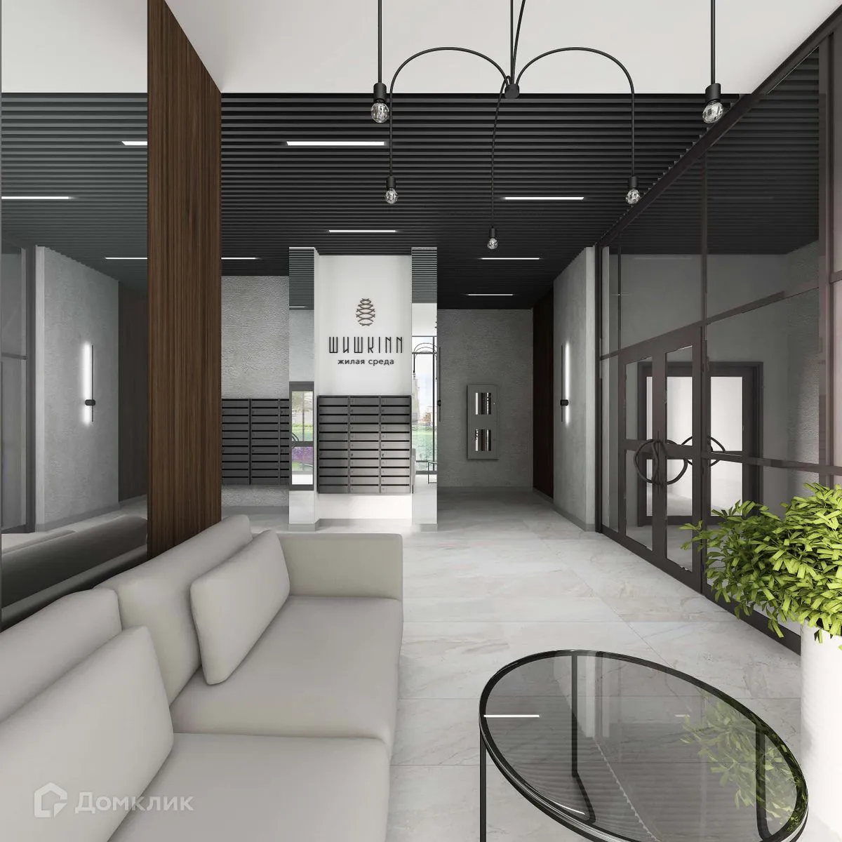 Планировка 1-комнатной квартиры 50.27 м² в ЖК ShishkINN (Шишкин), г. Верхняя Пышма — фото 15